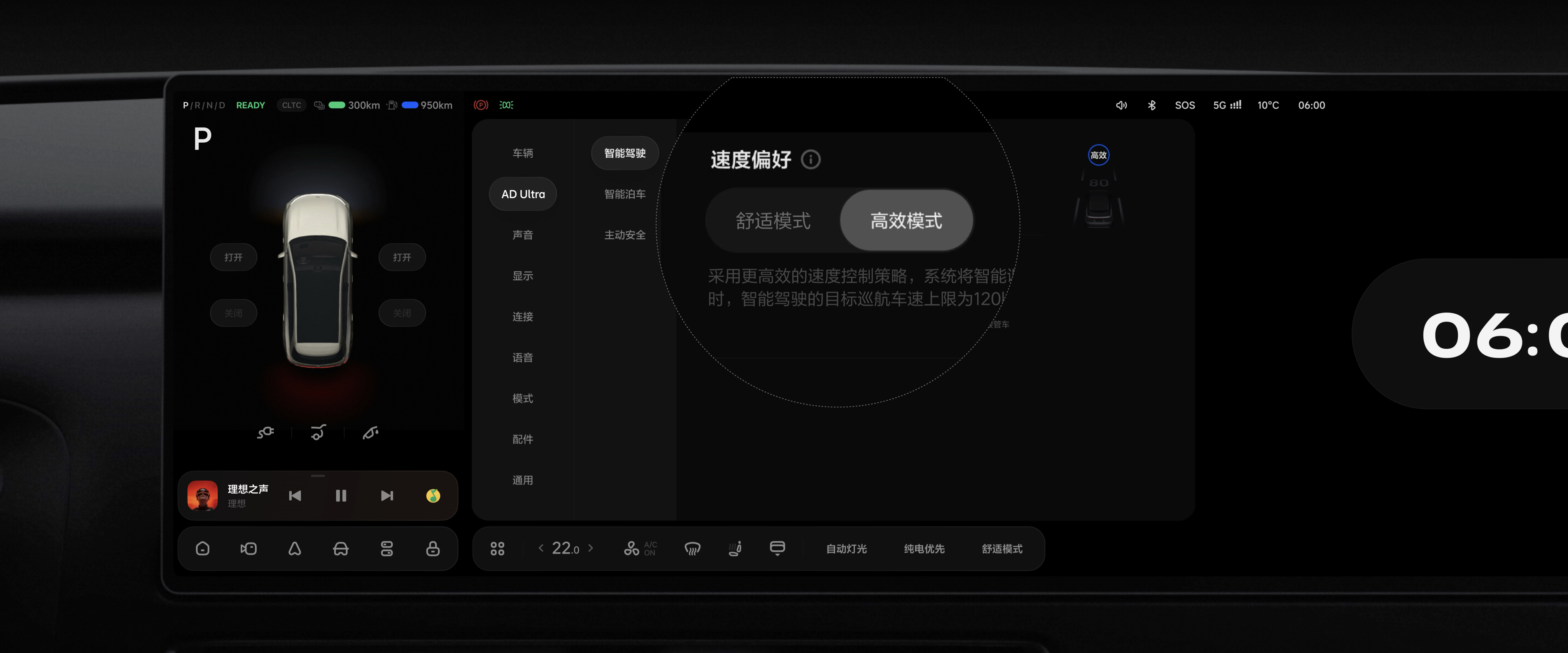 随着新一代马赫智驾平台的落地，智驾的响应速度和通行效率都得到了大幅的提升，如红绿