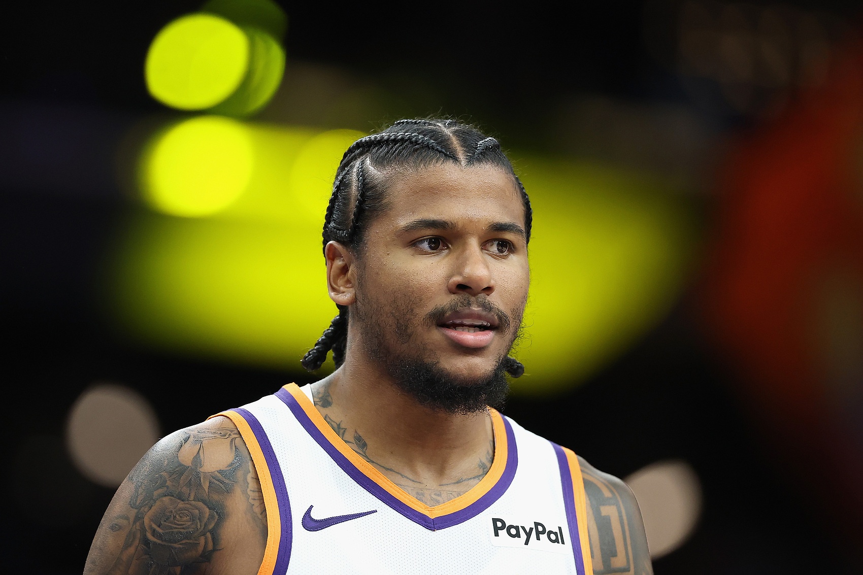 来感觉了！杰伦·格林第三节单节6中4 砍下全队17分中的9分