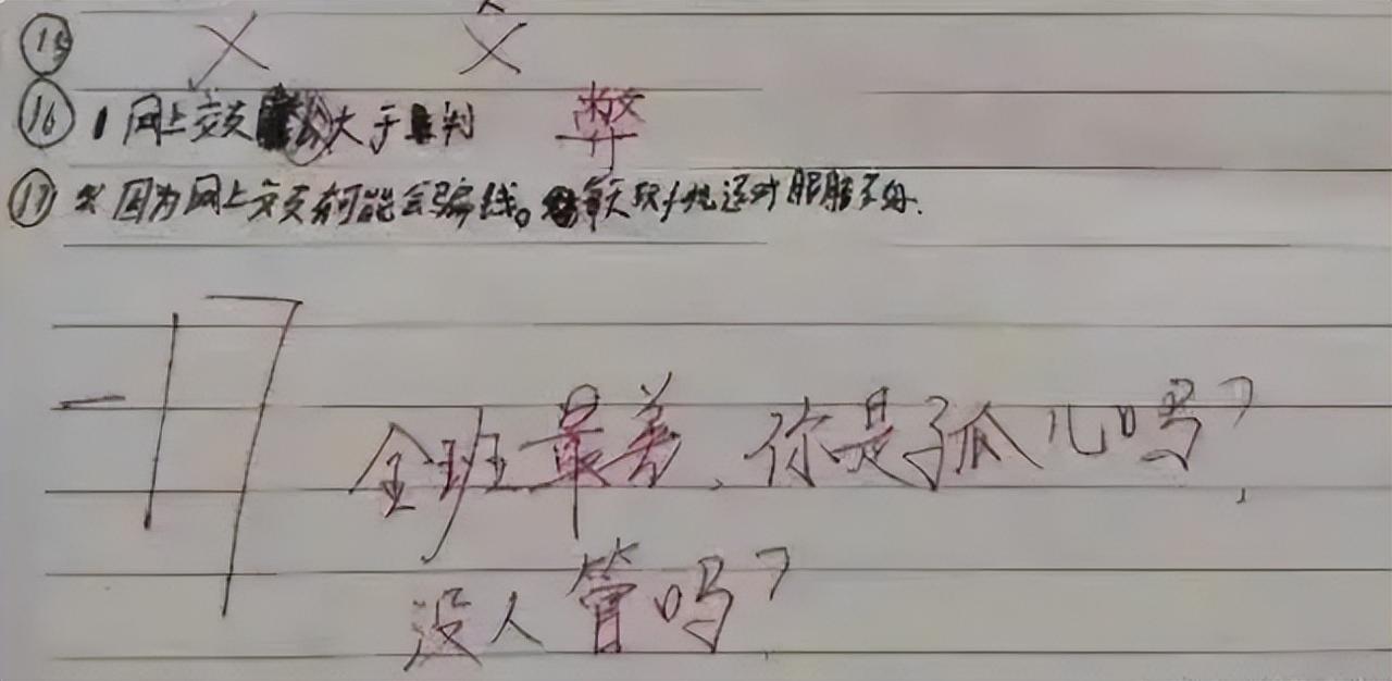 “全班最差你是孤儿吗？”老师怒写侮辱评语，网友：家长问题更大
湖北襄阳市诸葛亮中