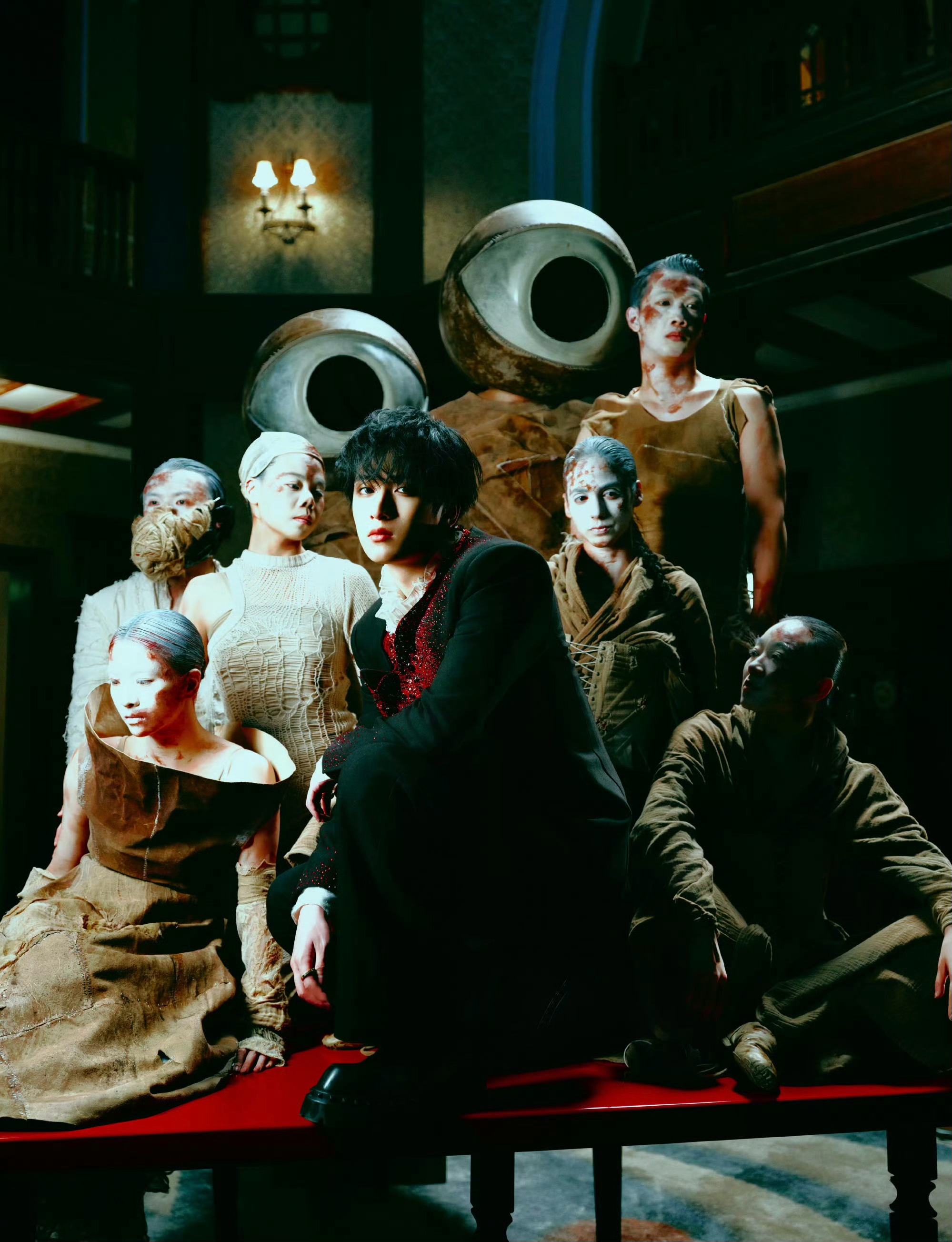 严浩翔  EP《Scary Movie Ⅱ：Same Face》新概念造型图，以