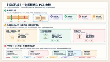 一张图看懂PCB的各种类型、PCB电镀、PCB曝光、PCB钻孔、先进封装（长城证