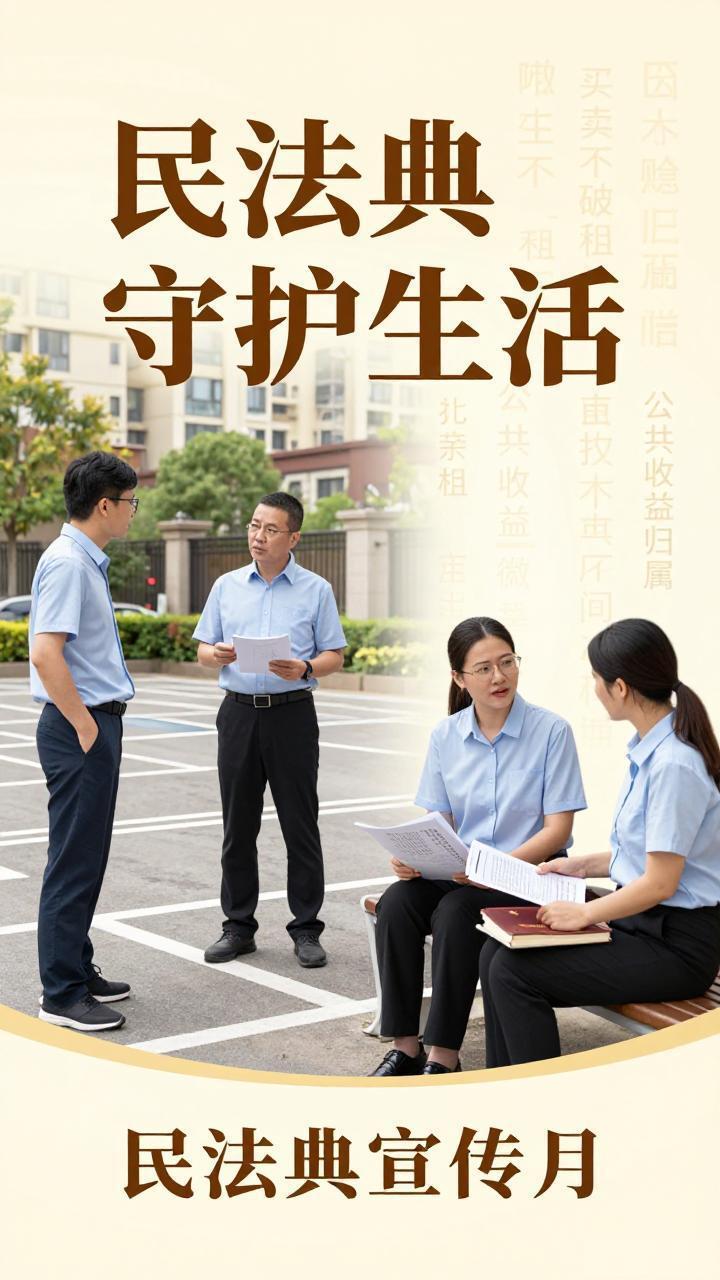 从楼下的车位到餐桌的合同：这本“百科全书”一直在你身边

小区停车位被邻居长期占