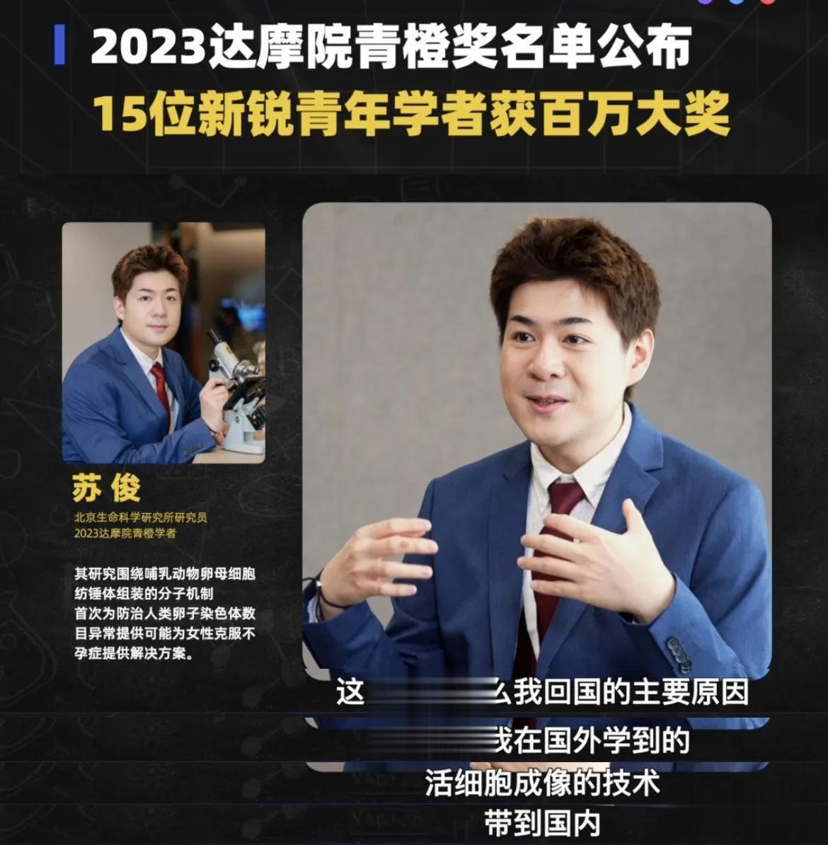 2023达摩院青橙奖名单公布！15位青年科研学者均分1500万奖金，阿里没玩虚的