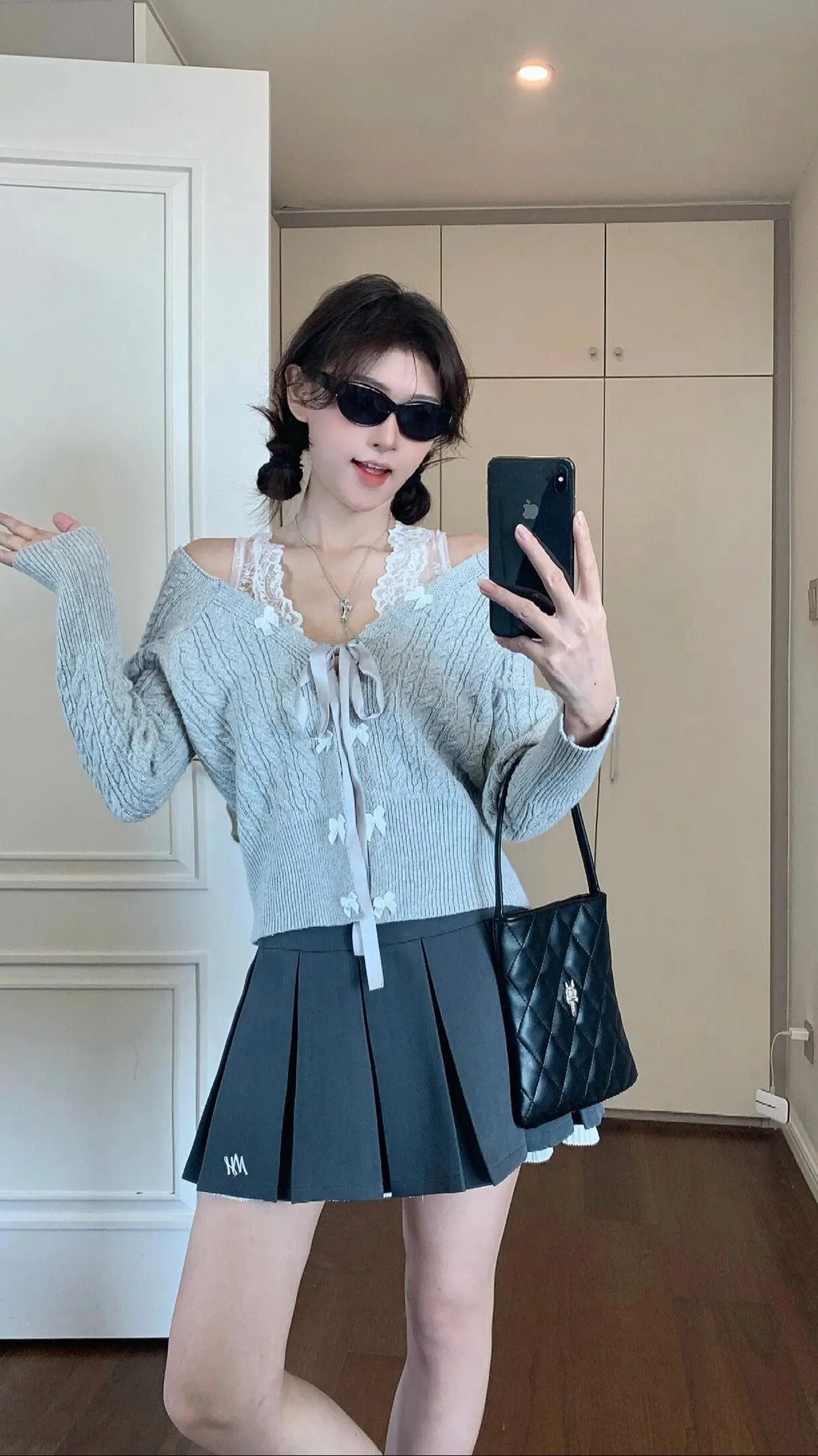 秋日省心穿搭look 少女感夏日ootd 美出高级感 秋冬氛围感 财阀千金穿搭