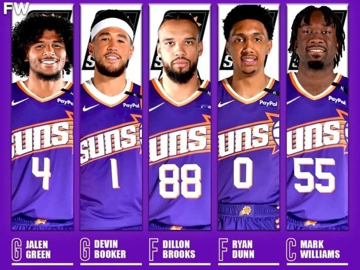 美媒：太阳新首发，在西部什么水平？nba休赛期 ​​​