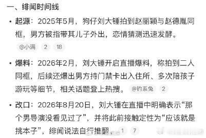 赵丽颖赵德胤时间线2023 年 11 月至 2024 年 1 月，赵丽颖与导演赵