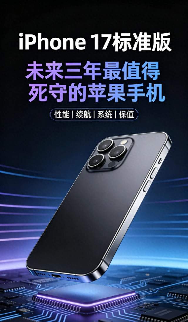 iPhone 17标准版，可能是未来三年最值得“死守”的一台苹果手机