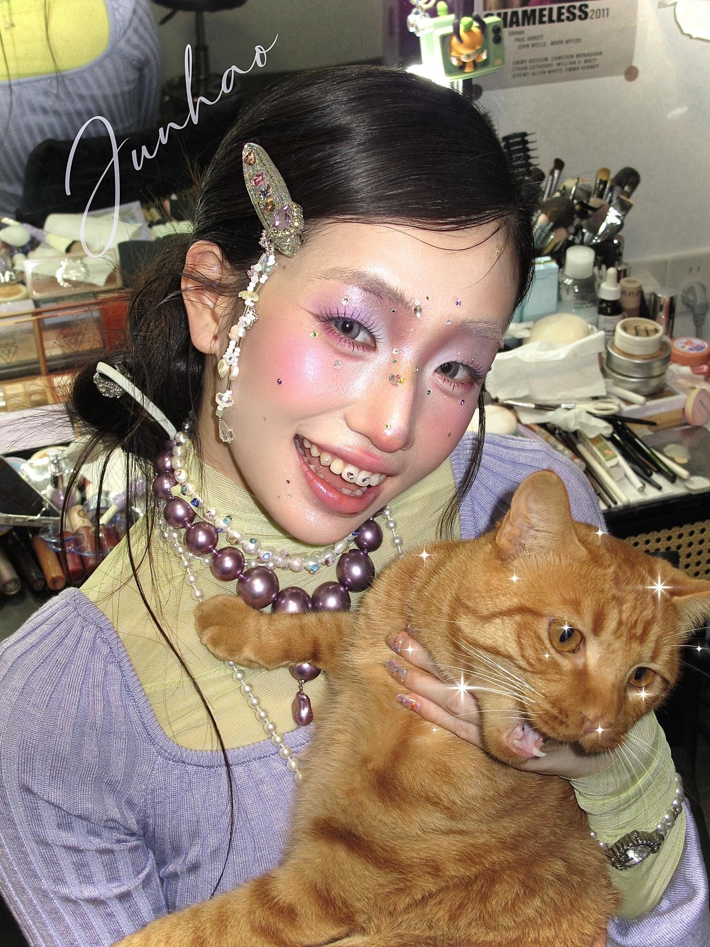 《波咪日记》波总视察样片中… 葡萄抹茶与焦糖咪w