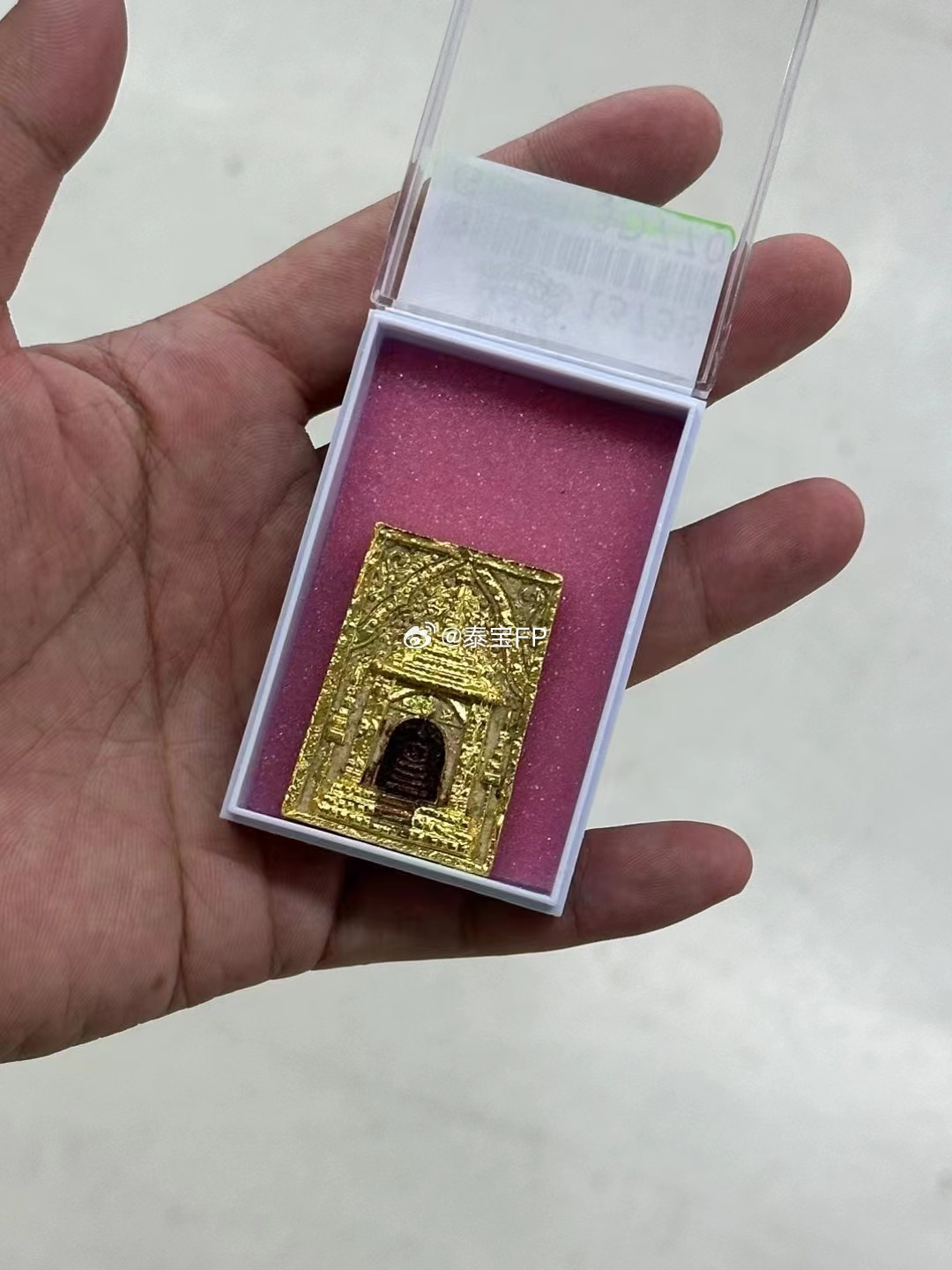 近代圣僧龙婆培2537年最出名的圣血崇迪 
