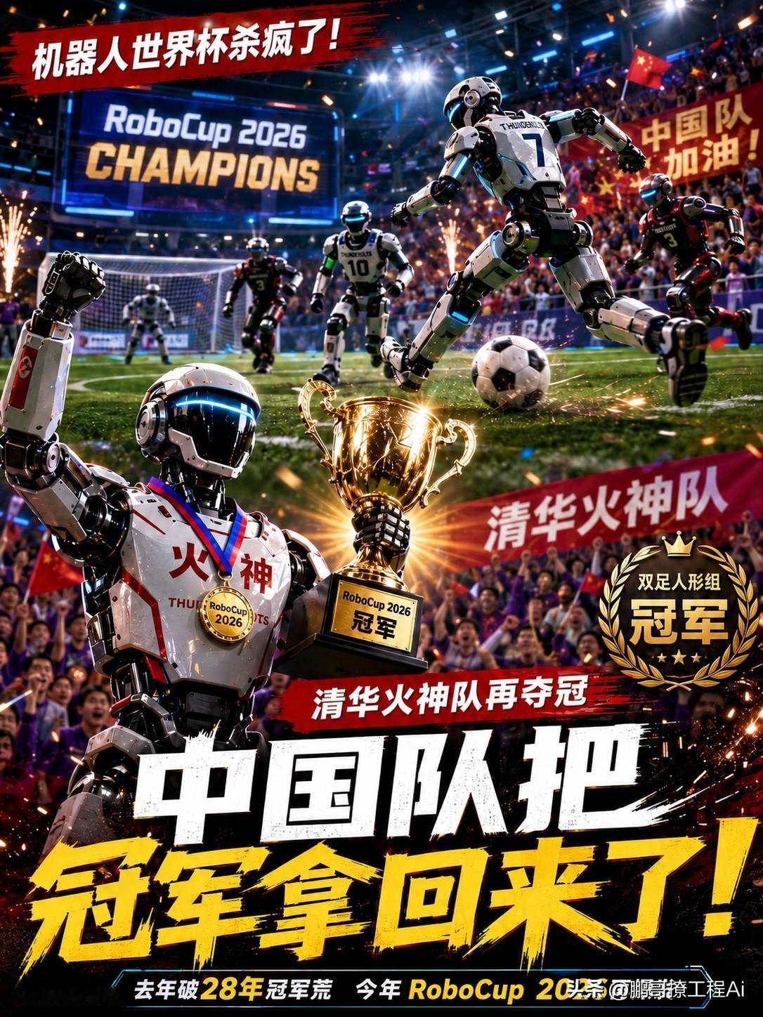 刷到这条视频的时候我手里的冰美式直接泼了一半，差点没绷住，谁能想到现在能在机器人