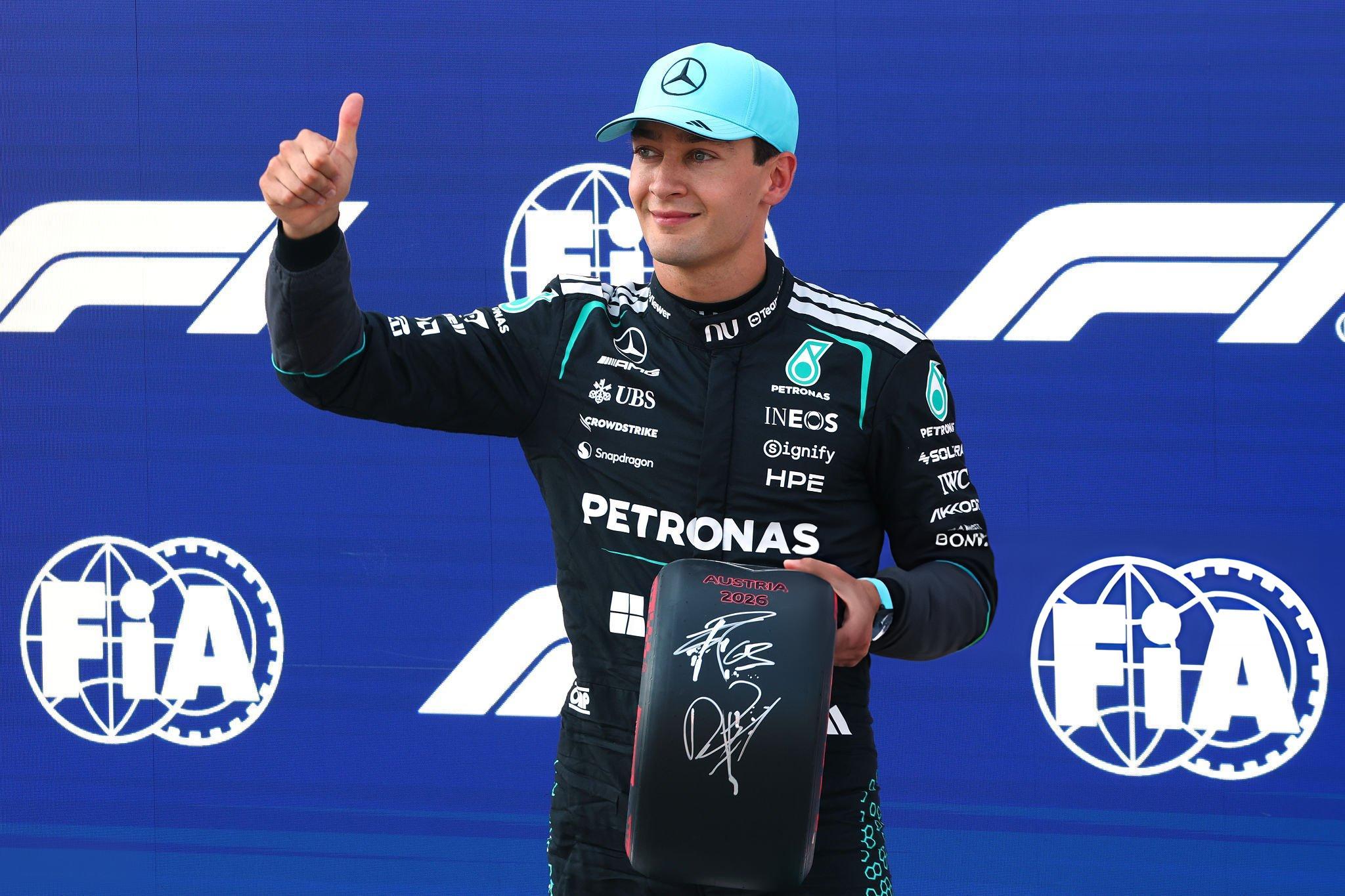 奥地利大奖赛周六图集（2）拉塞尔奥地利夺杆位 🇦🇹 2026F1奥地利大奖赛