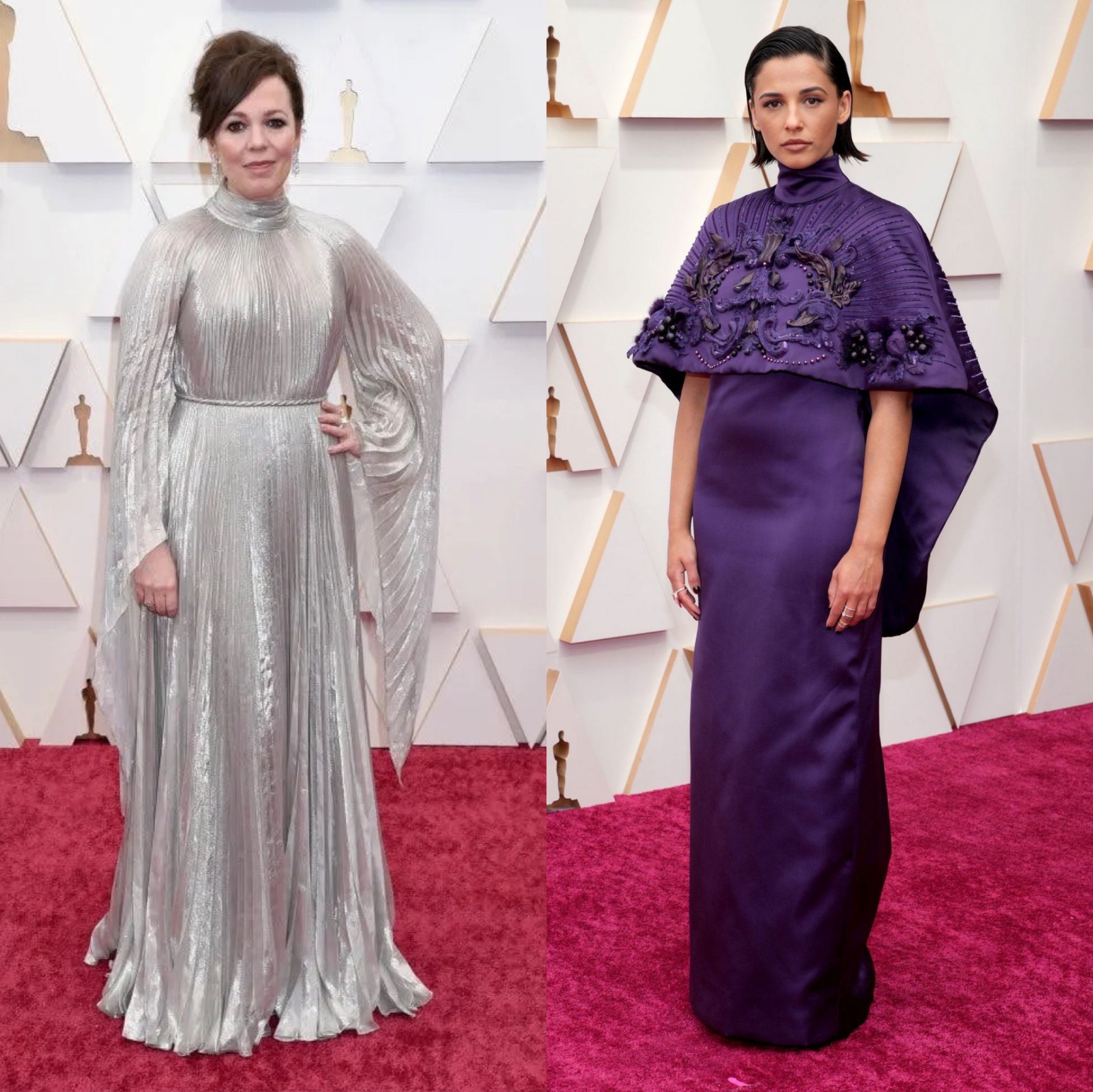 2022 年第 94 届奥斯卡金像奖红毯回顾Nicole Kidman 、Jes