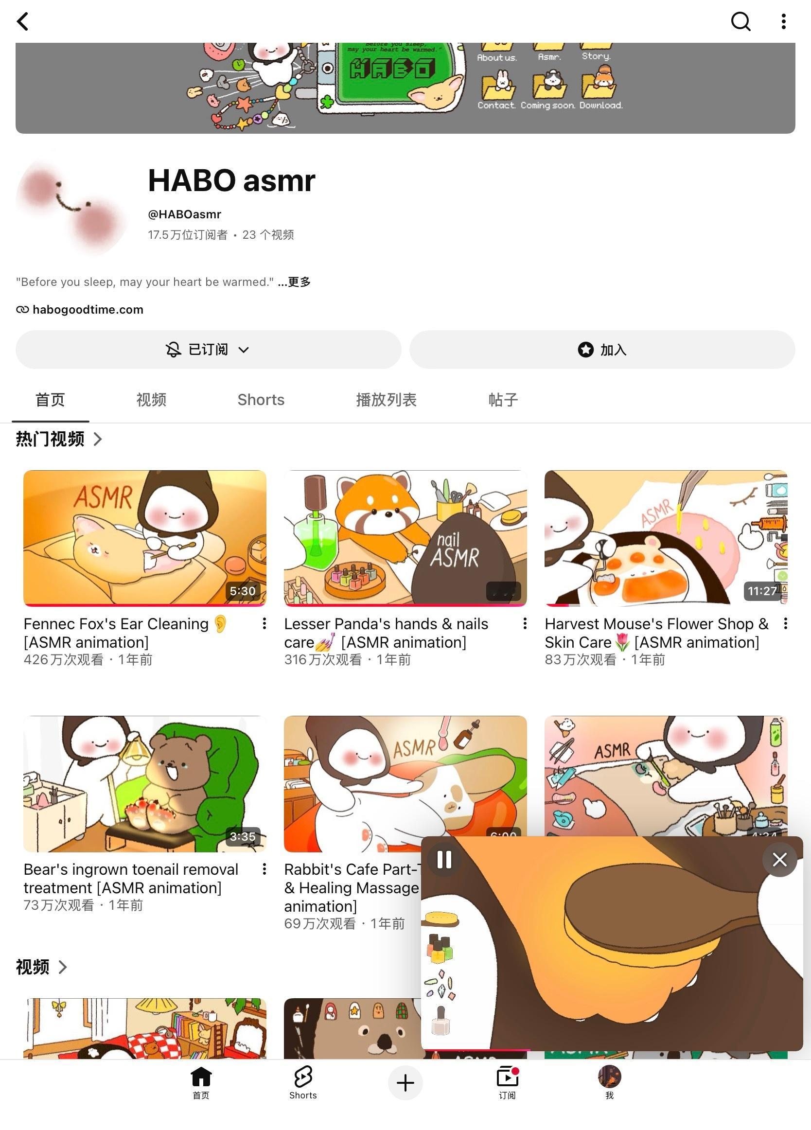 开个新专栏码码喜欢看的频道【图1-图9】🇰🇷 吃播 做饭 日常 动画🇯🇵