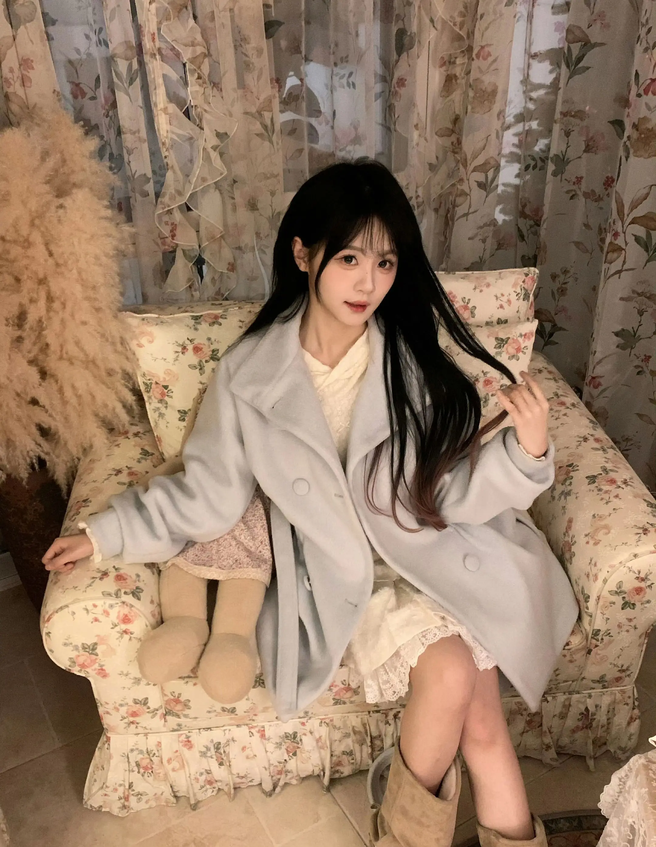 黄宣绮 这种松弛感穿搭你们爱了吗？