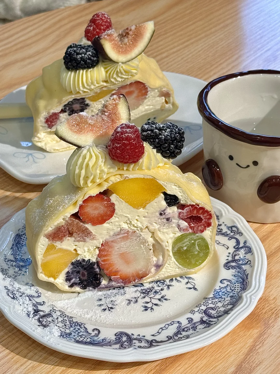 在杭州吃到的震撼美味的水果卷