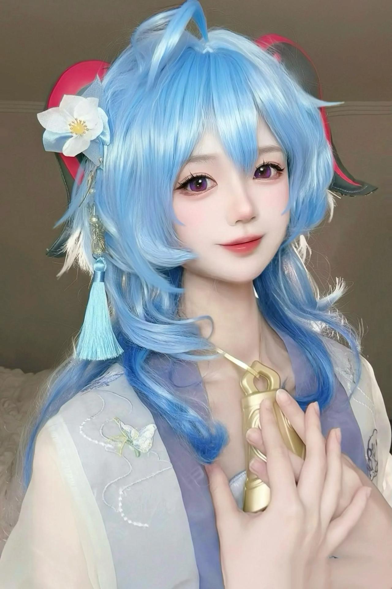 甘雨新装，可以自选颜色就好了！#原神# #游戏# #二次元#