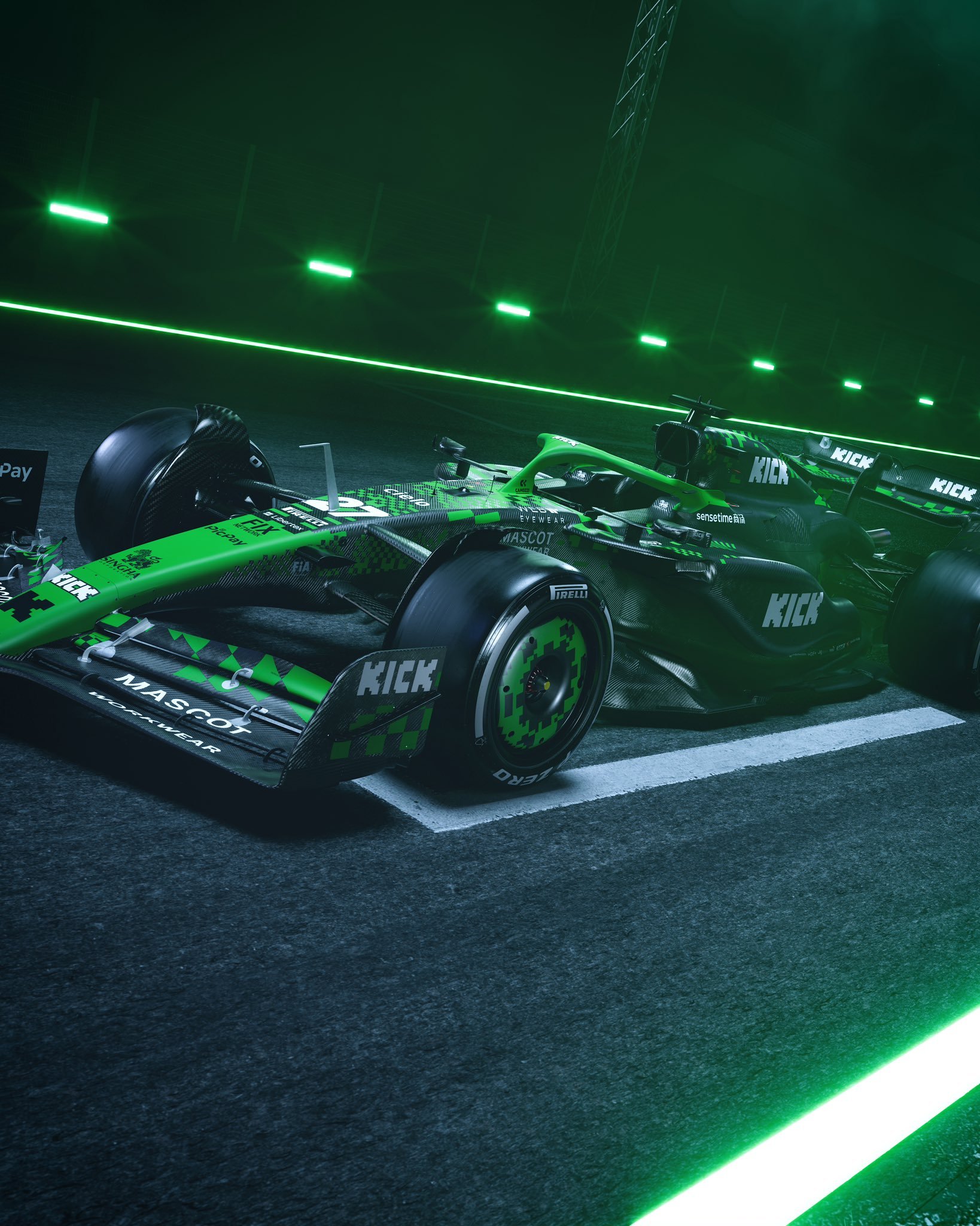 索伯车队发布了2025f1西班牙大奖赛 特别款涂装 ​​​