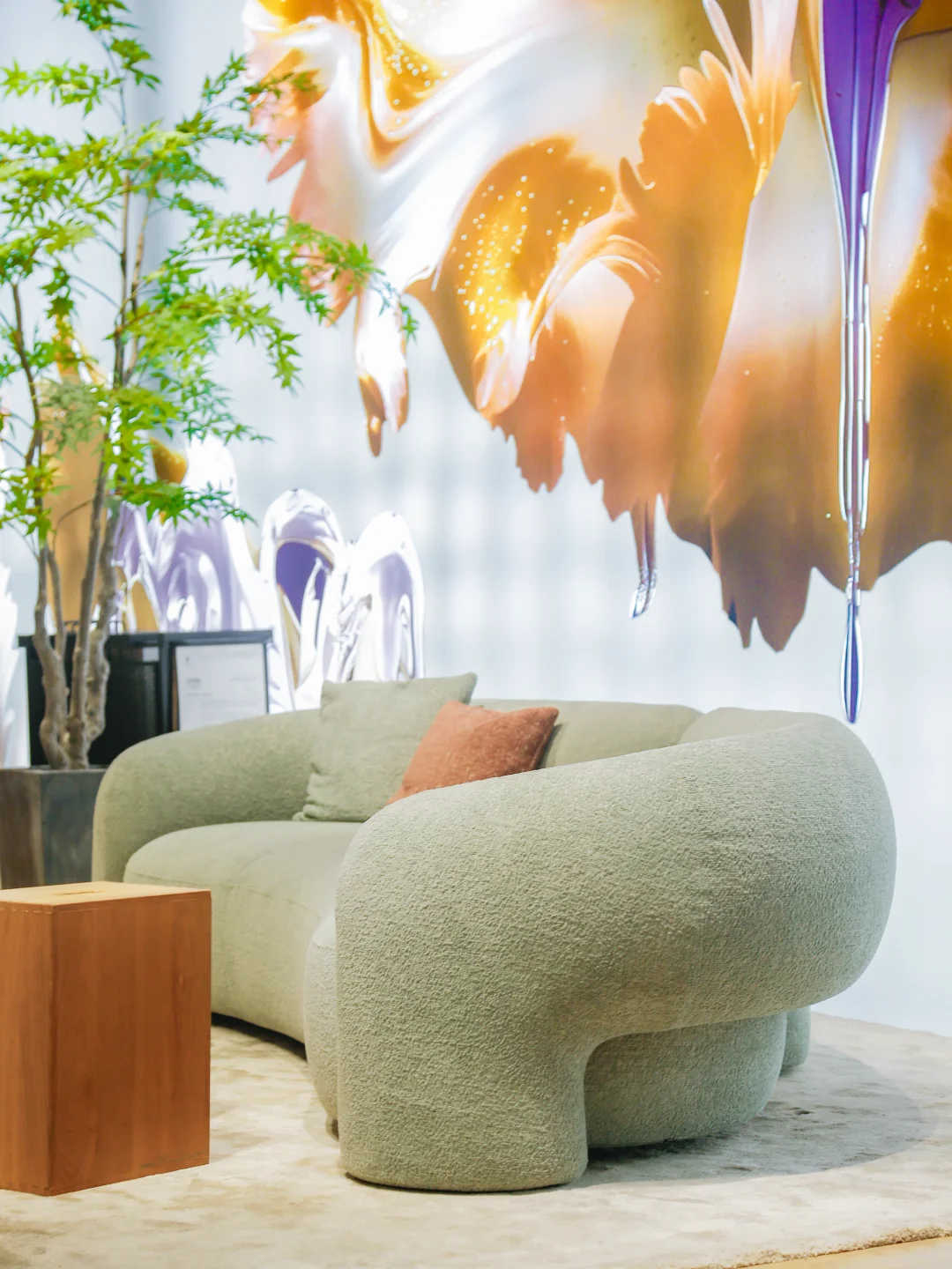 Cassina | 慵懒豆绿色🟢Dudet Bold沙发
