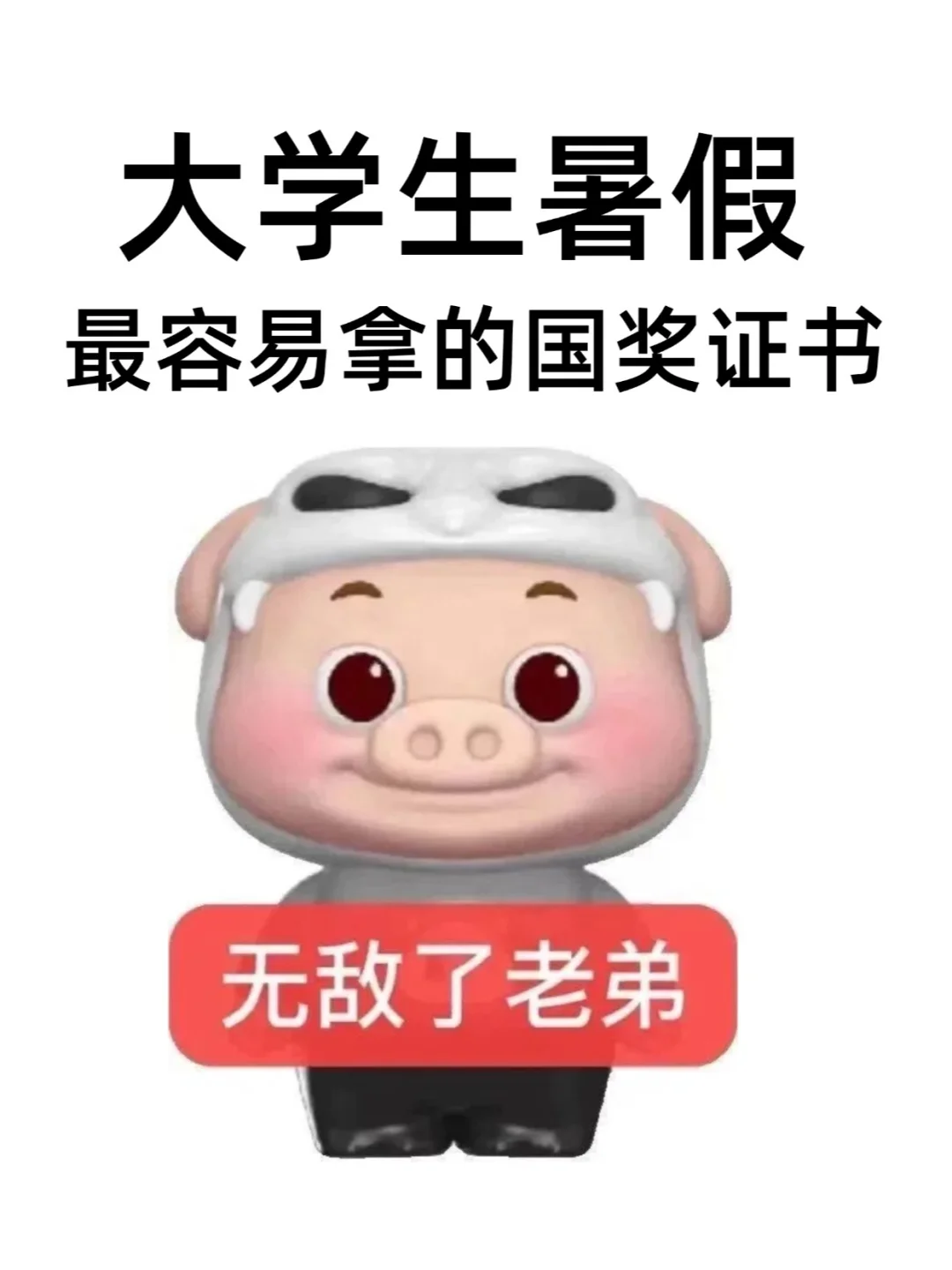 大学生暑假最容易拿的国奖证书！
