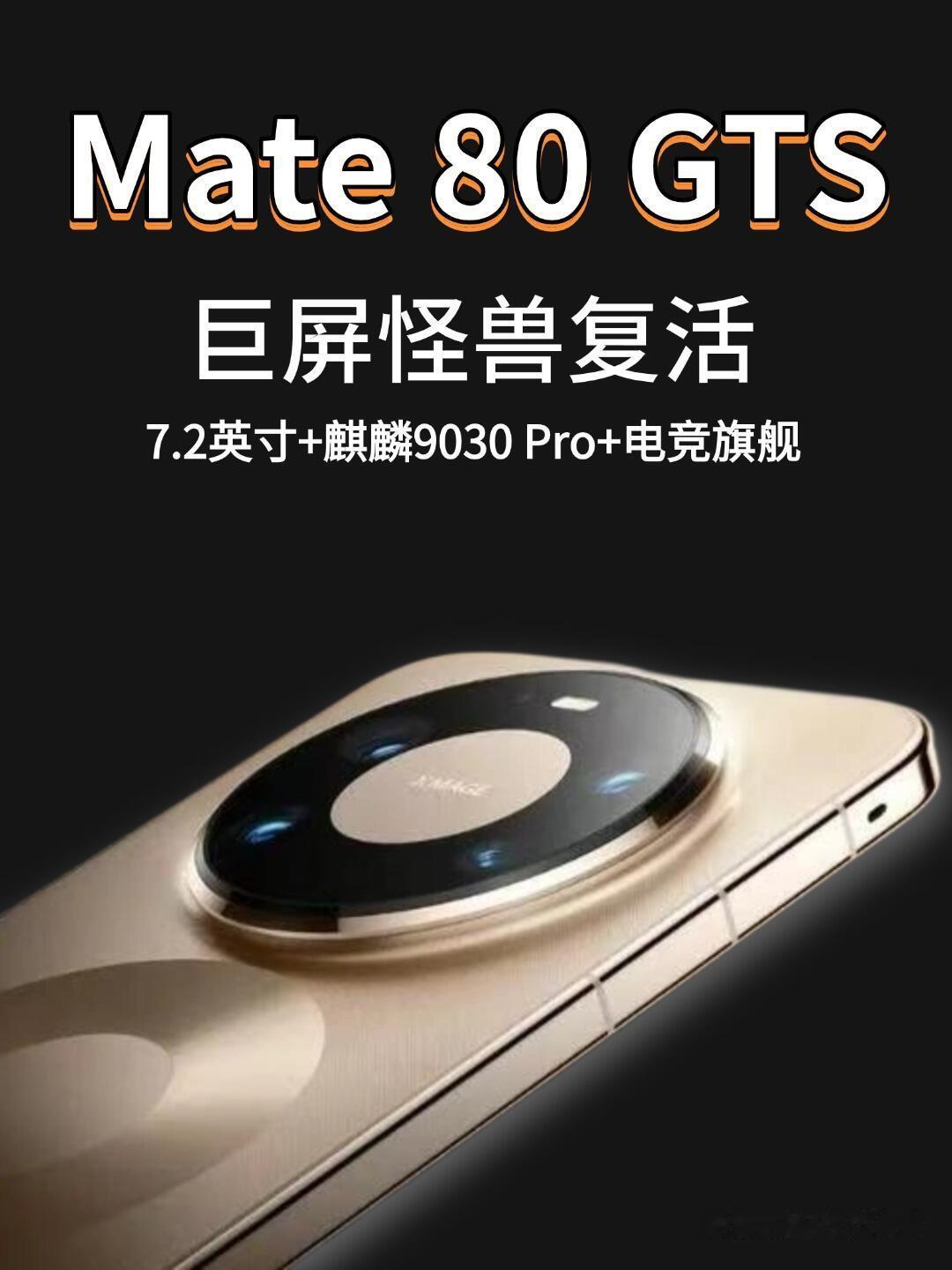华为Mate80 GTS新品提前曝光，看完你心动了吗？ 华为的操作系统将来会不会