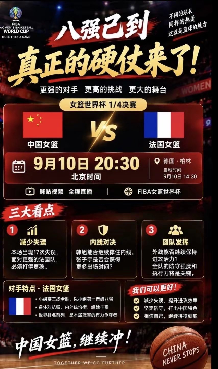 熬夜看球太值了！最后时刻罗欣棫命中关键三分，杨舒予顶住压力稳稳罚球命中。韩旭作为