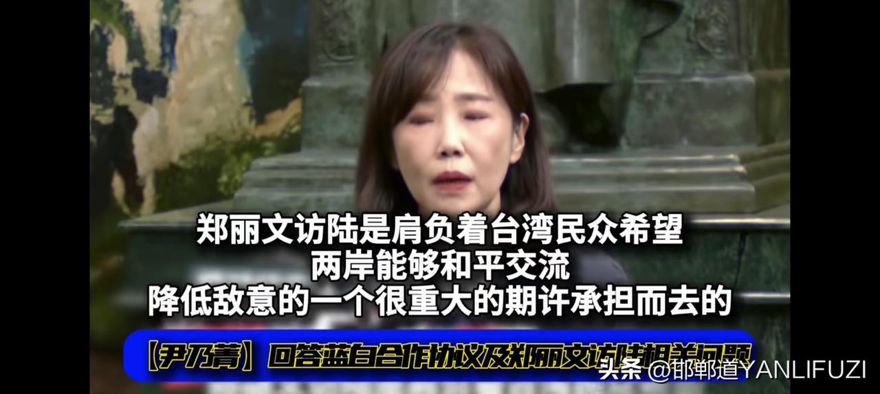 尹乃菁首秀就替郑丽文顶雷，可没想到卢秀燕接着又抛出一个更大的。
3月18日，是尹