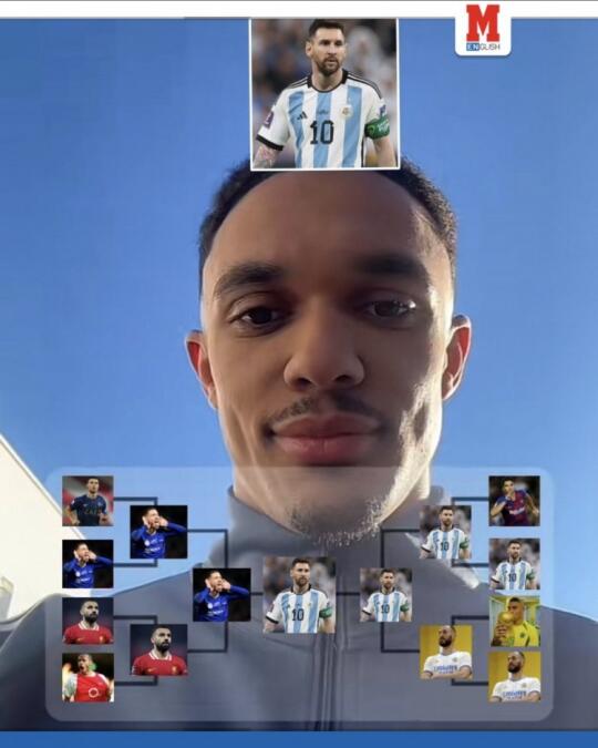 阿诺德选梅西为GOAT，C罗比不过阿扎尔