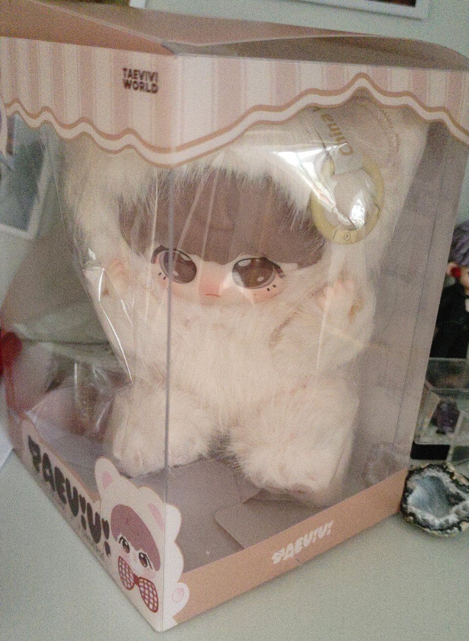 嘻嘻我们家taevivi怎么这么萌呀 