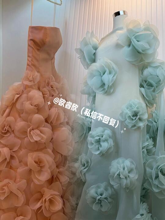 小众设计师寻找的灵感面料？每一件都绝美！👗