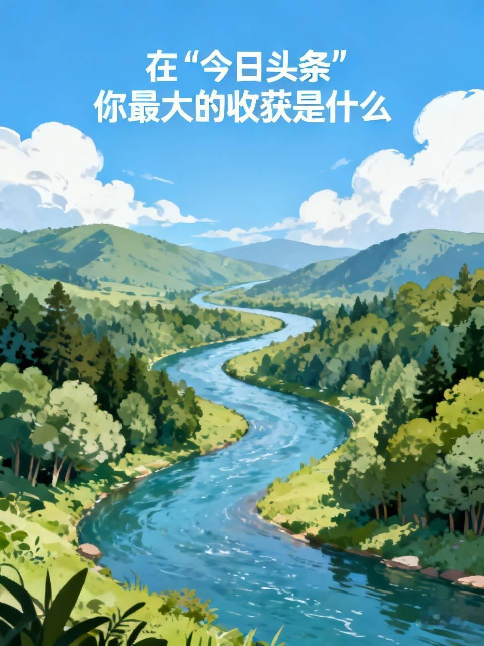 入驻头条，我最大的收获是遇见与成长。以前闲时就看电视，日子平淡又单调。来到头条后