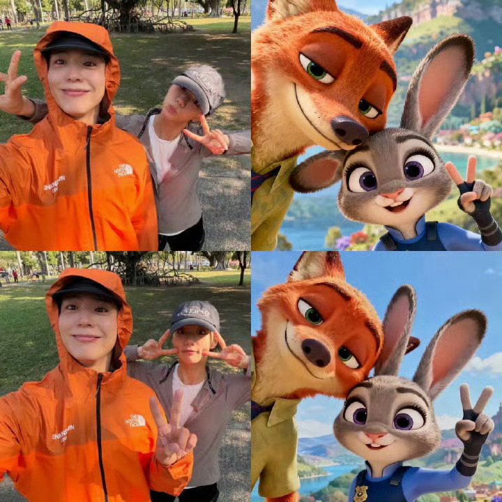 朴宝剑李惠利一起跑步2025年了，还是泽善党✌️✌️明天《请回答1988》十周年