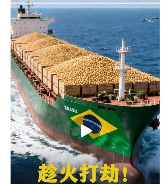 巴西大豆坐地起价高出美国，这趁火打劫啊，中方给上了一课！
要不是巴西太贪心坐地起