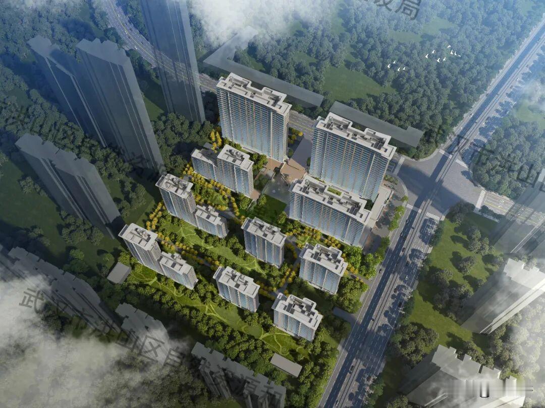 白沙洲 | 光霞村K6地块住宅项目公示2月2日，位于洪山区烽胜路与张家湾交汇处武