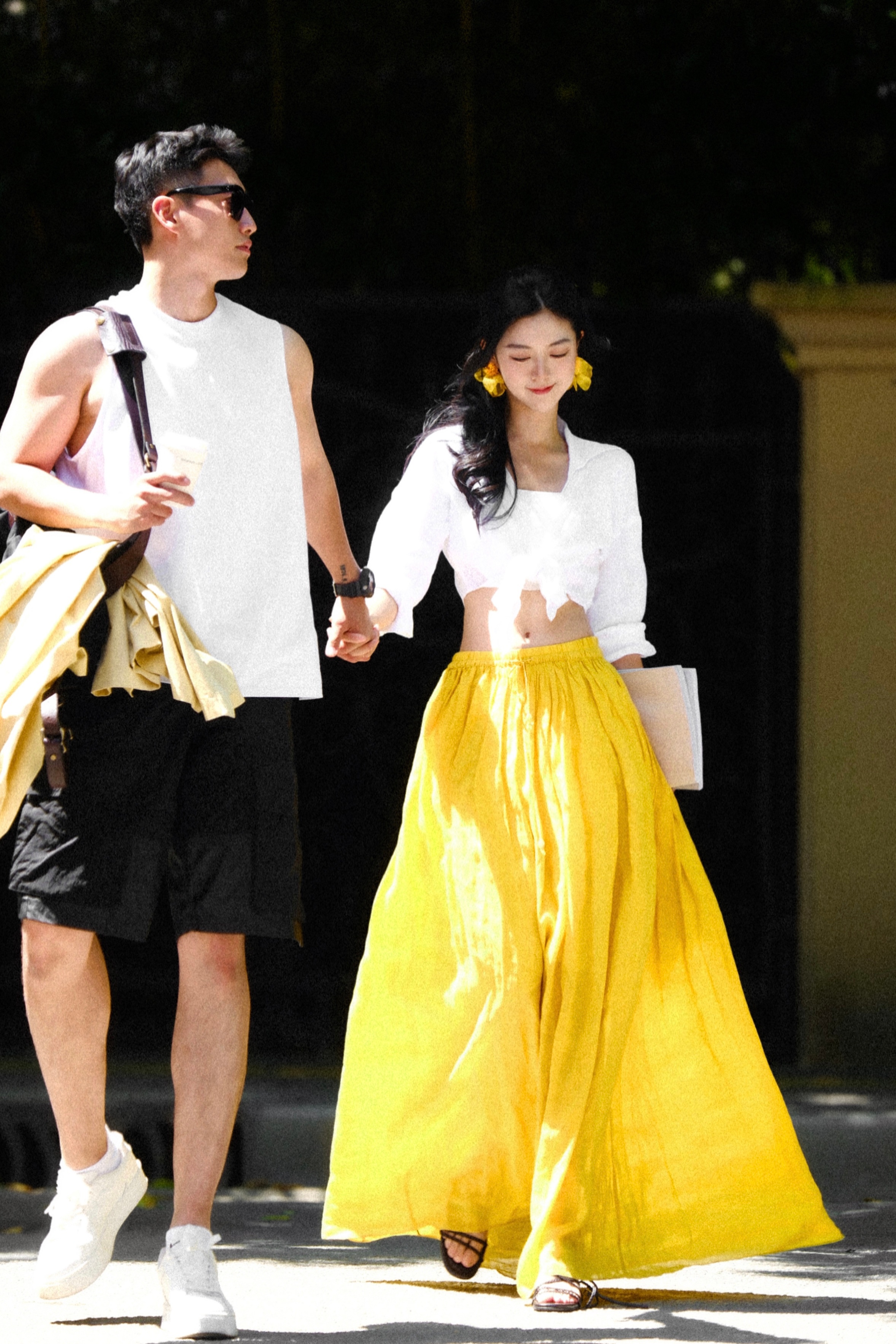 一眼就知道是情侣 ​​​