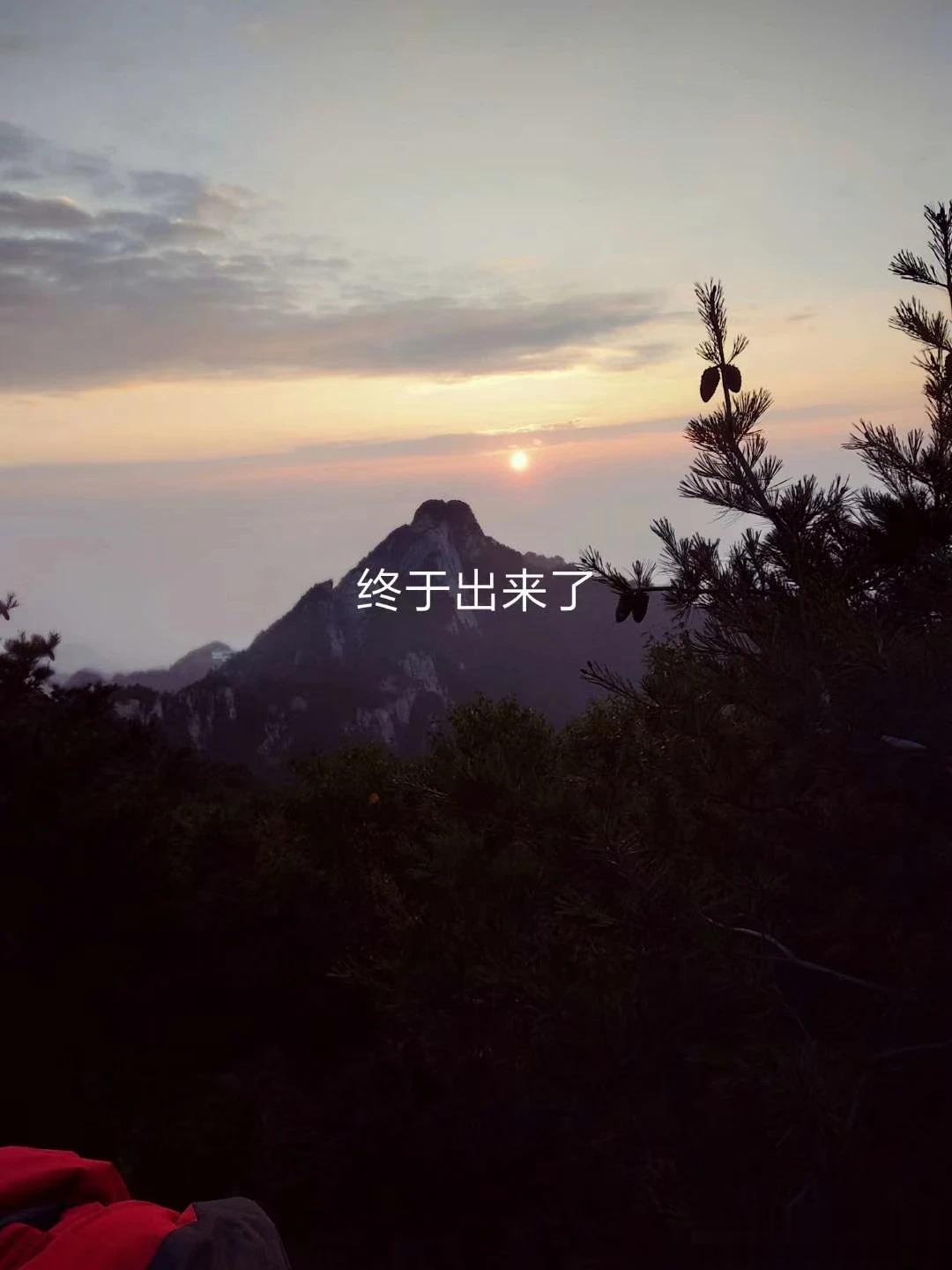 去嵩县白云山，看日出一定不可错过。
美景往往在人迹罕至的地方！
晚上要早点睡觉，