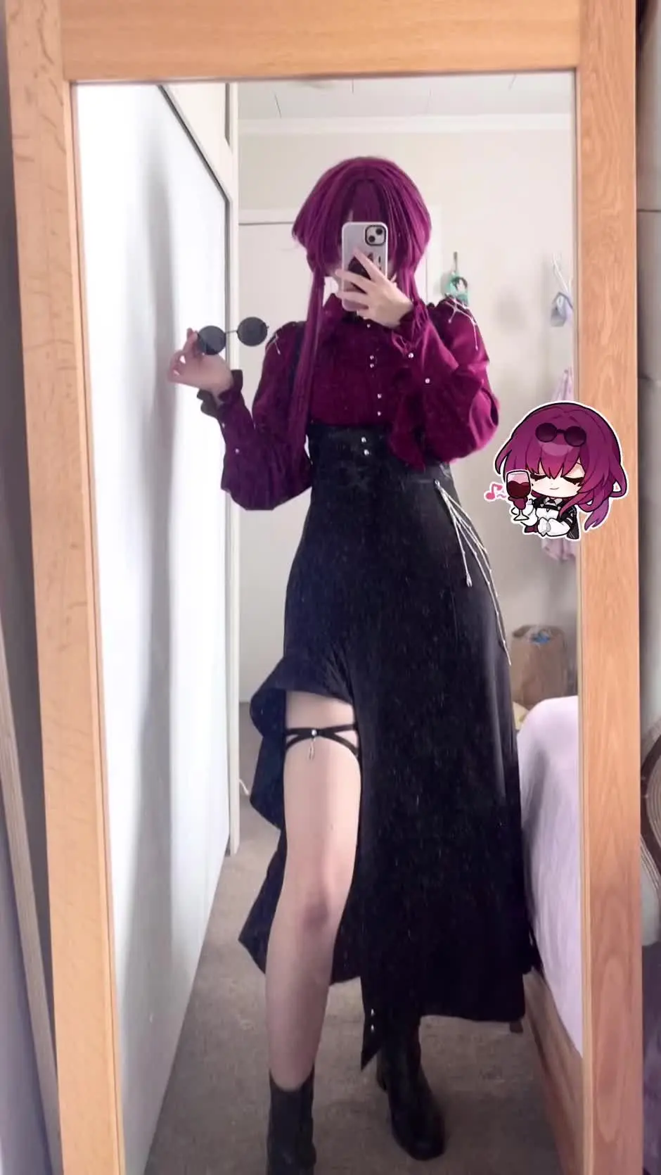 星铁live音乐会准备穿这套去啦！！原皮穿不带假发嘿嘿美滋滋☺️妈咪永远爱你们呀