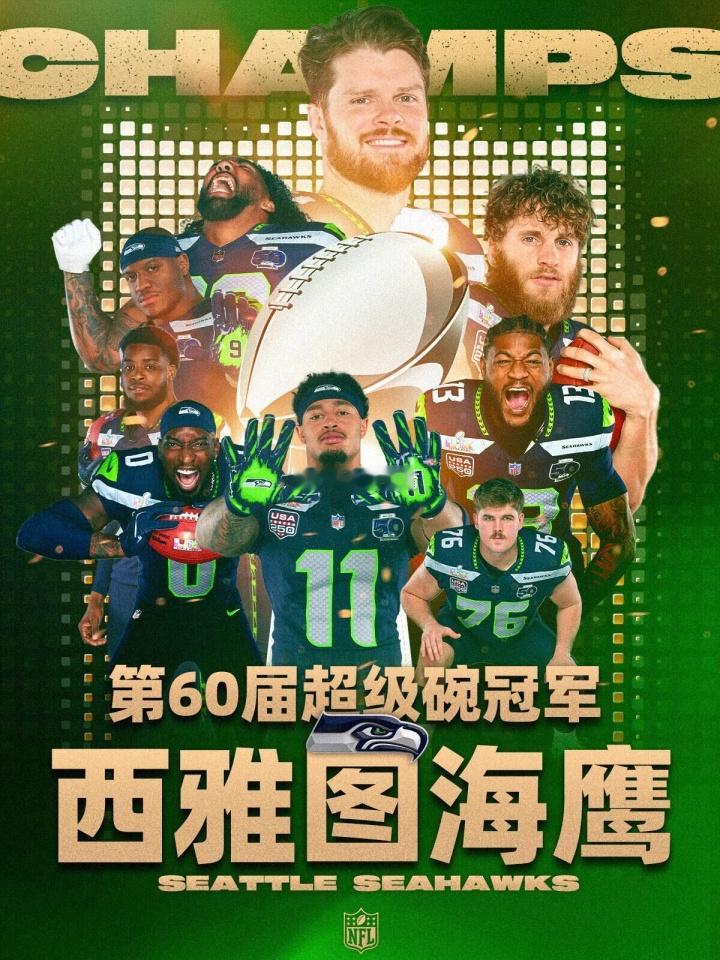 海鹰夺得超级碗冠军 海鹰29-13成功复仇爱国者夺冠！拿下队史第2冠。北京时间7