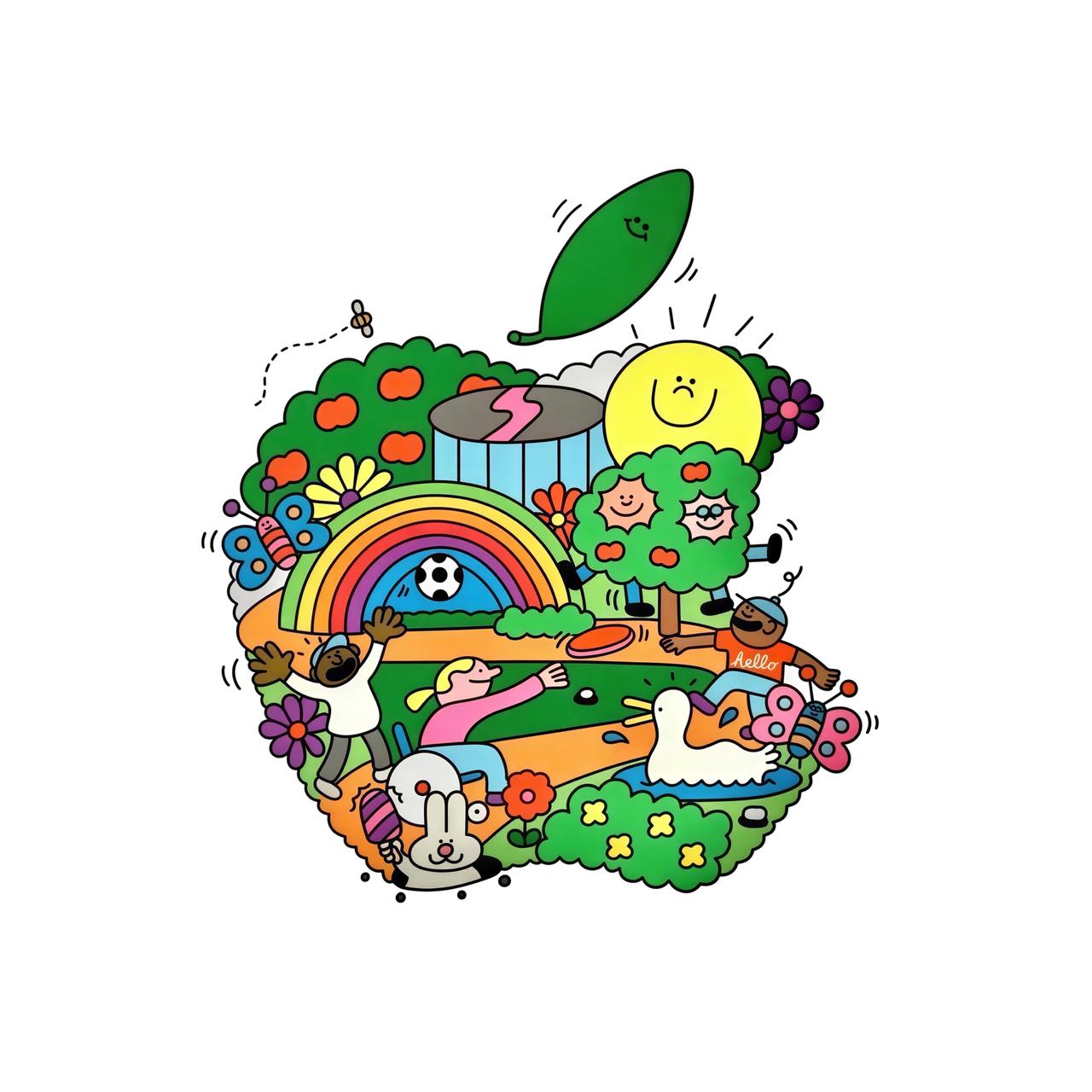 苹果这个Logo，藏了多少彩蛋？

Apple Park 的 Friends &