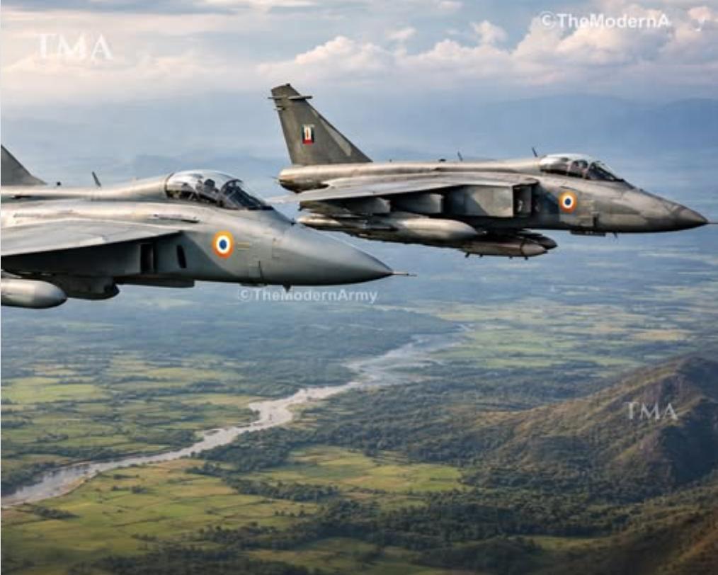Tejas Mk1A 预计将接替“美洲虎”（Jaguar）机队目前承担的诸多任务
