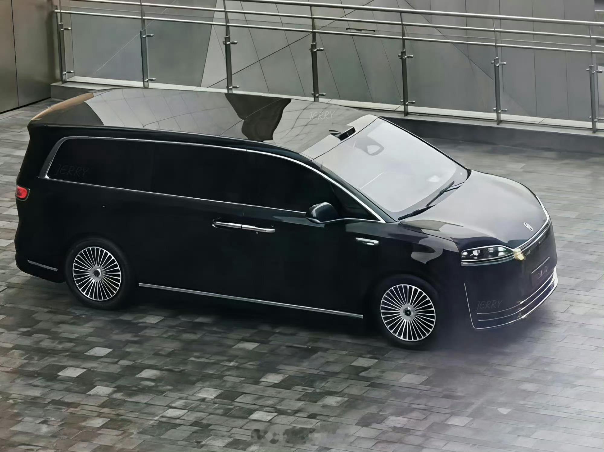 智界V9无伪装实拍图，车头车尾细节都来了。官图明天发？ 