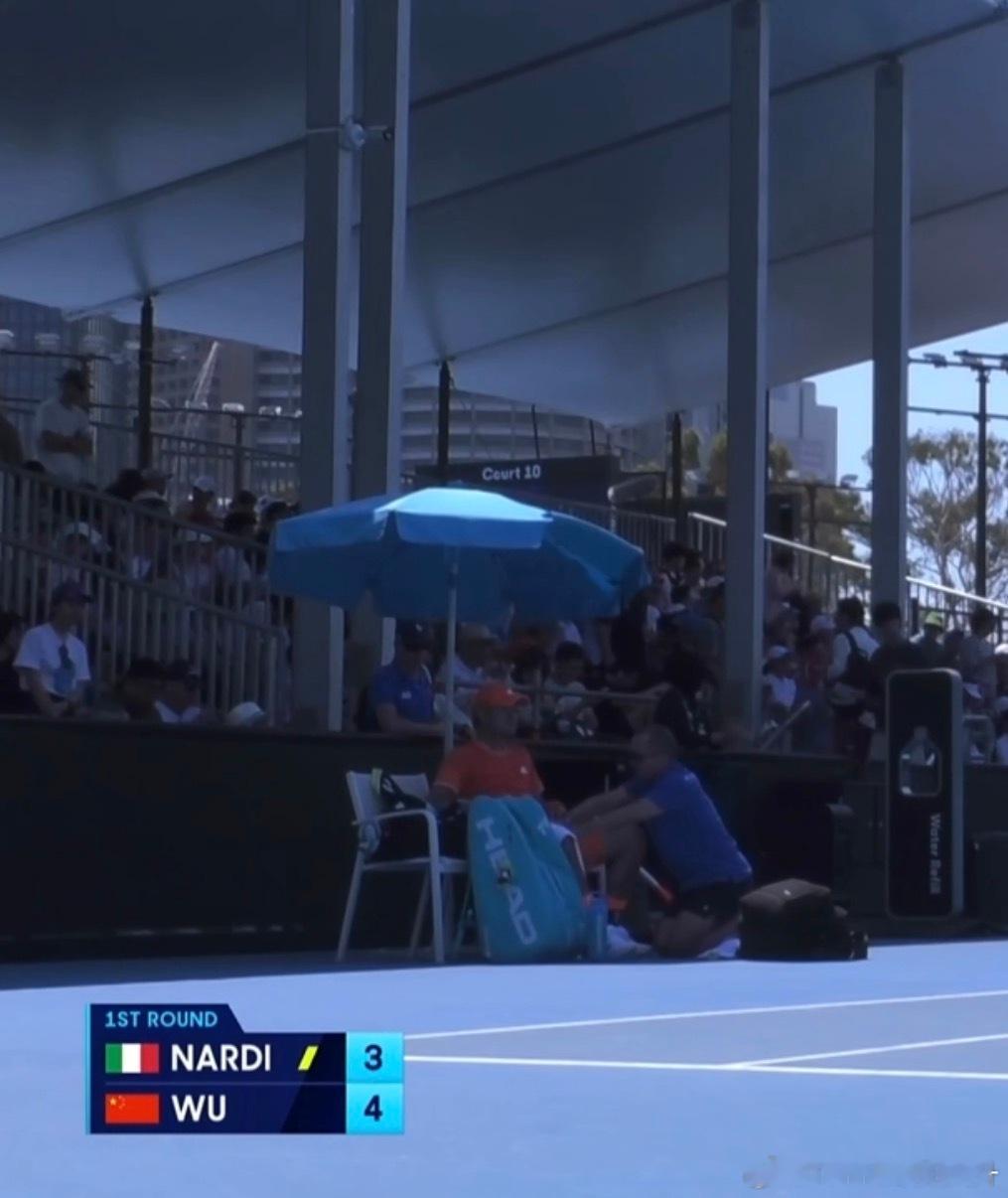 吴易昺vs纳尔迪🇨🇳吴易昺医疗暂停中希望没事澳网2026