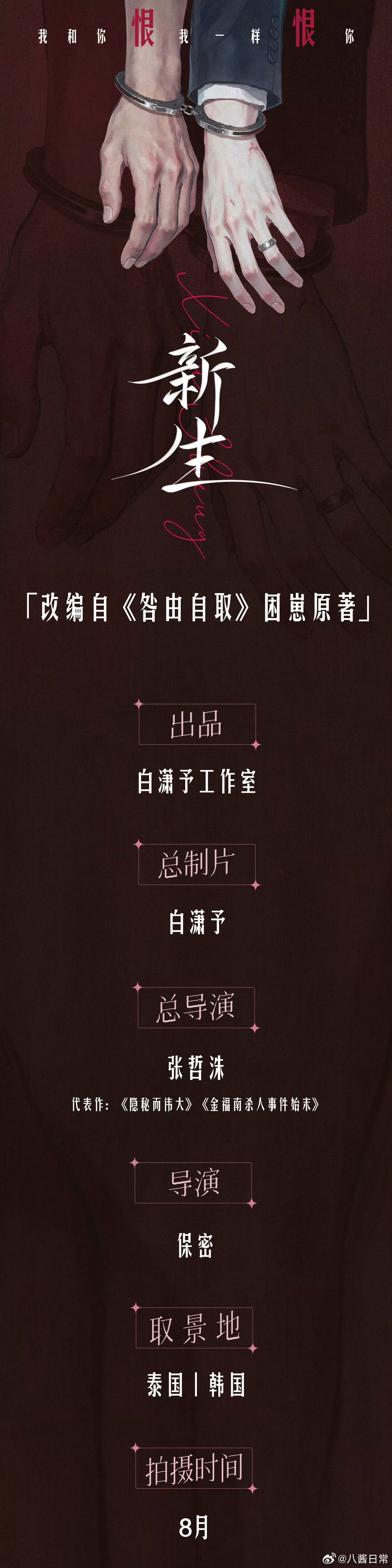 困崽的《咎由自取》即将影视化咎由自取影视化