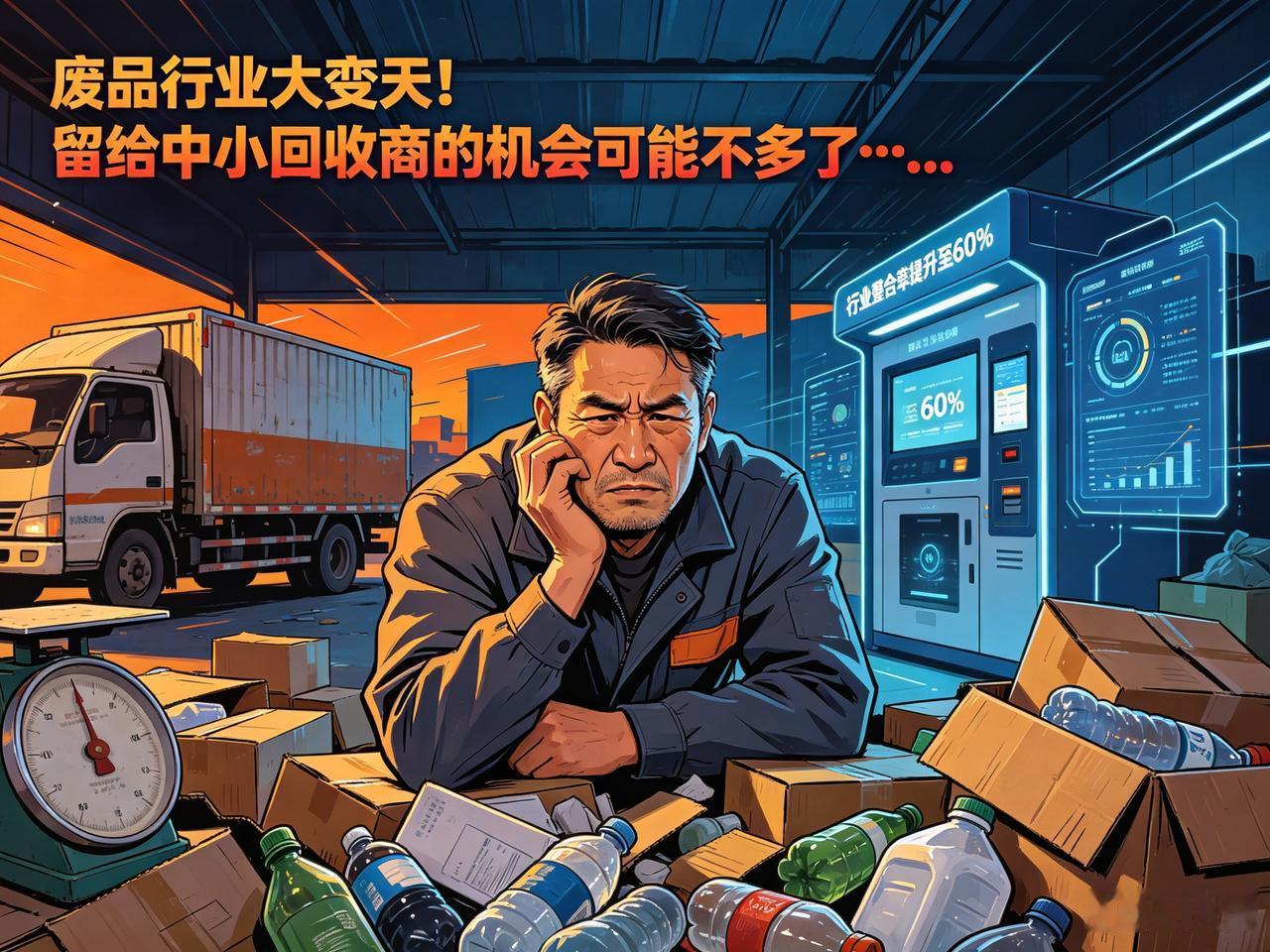 废品行业大变天！留给中小回收商的机会可能不多了……

诗曰：
废品新规启新篇，合
