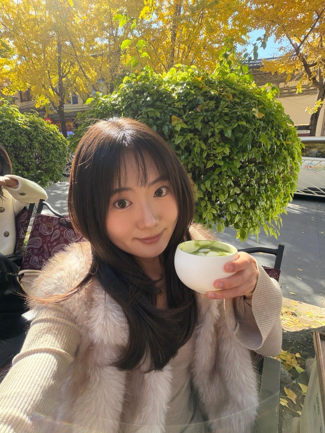 哇 大理的银杏落啦 