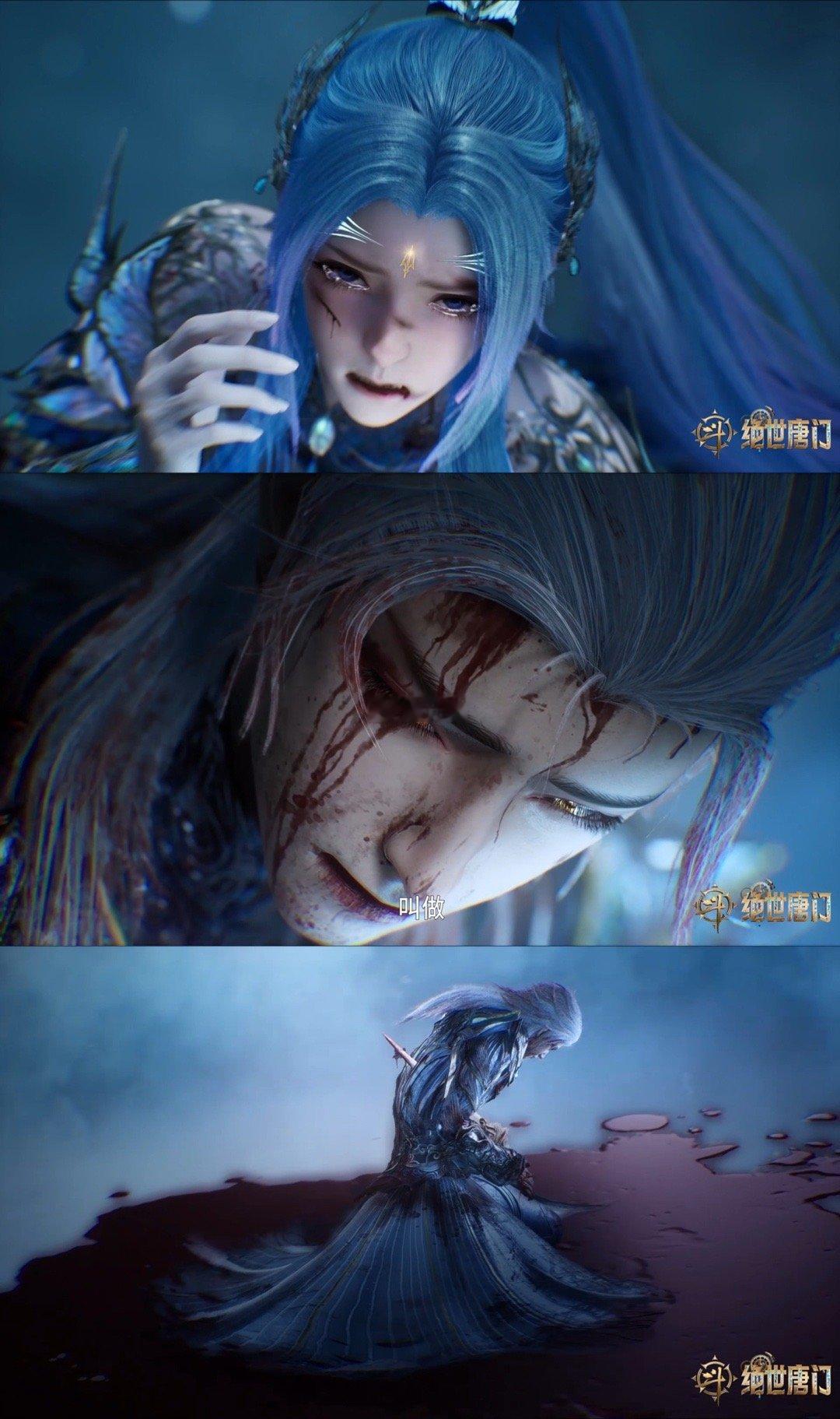 斗罗2你是懂怎么虐观众的 霍雨浩为唐舞桐独扛九刀，每一刀都透着让人揪心的疼，唐舞