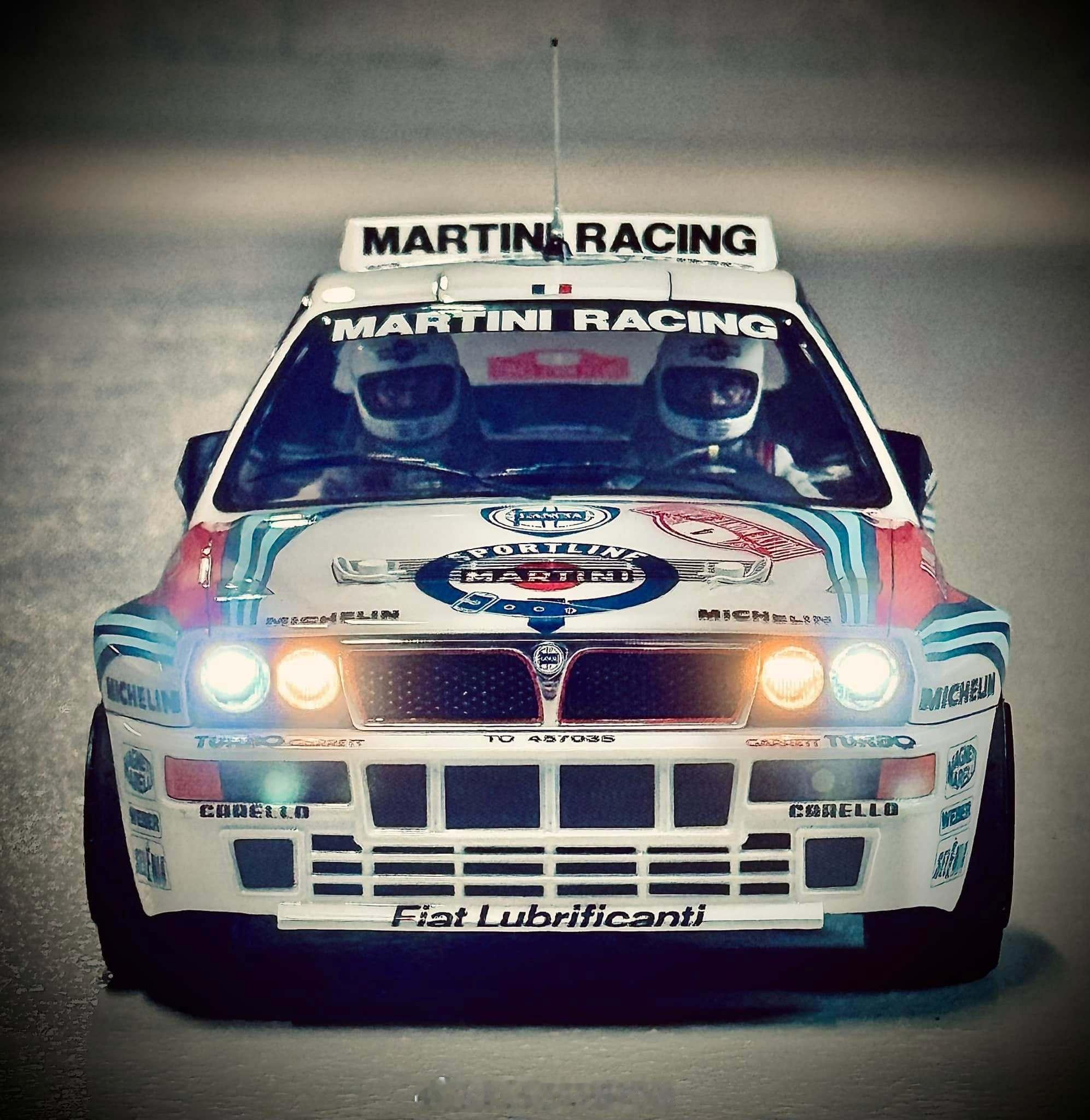 早上好RCFans 星期六，8月你好！两台 Tamiya Lancia Delt