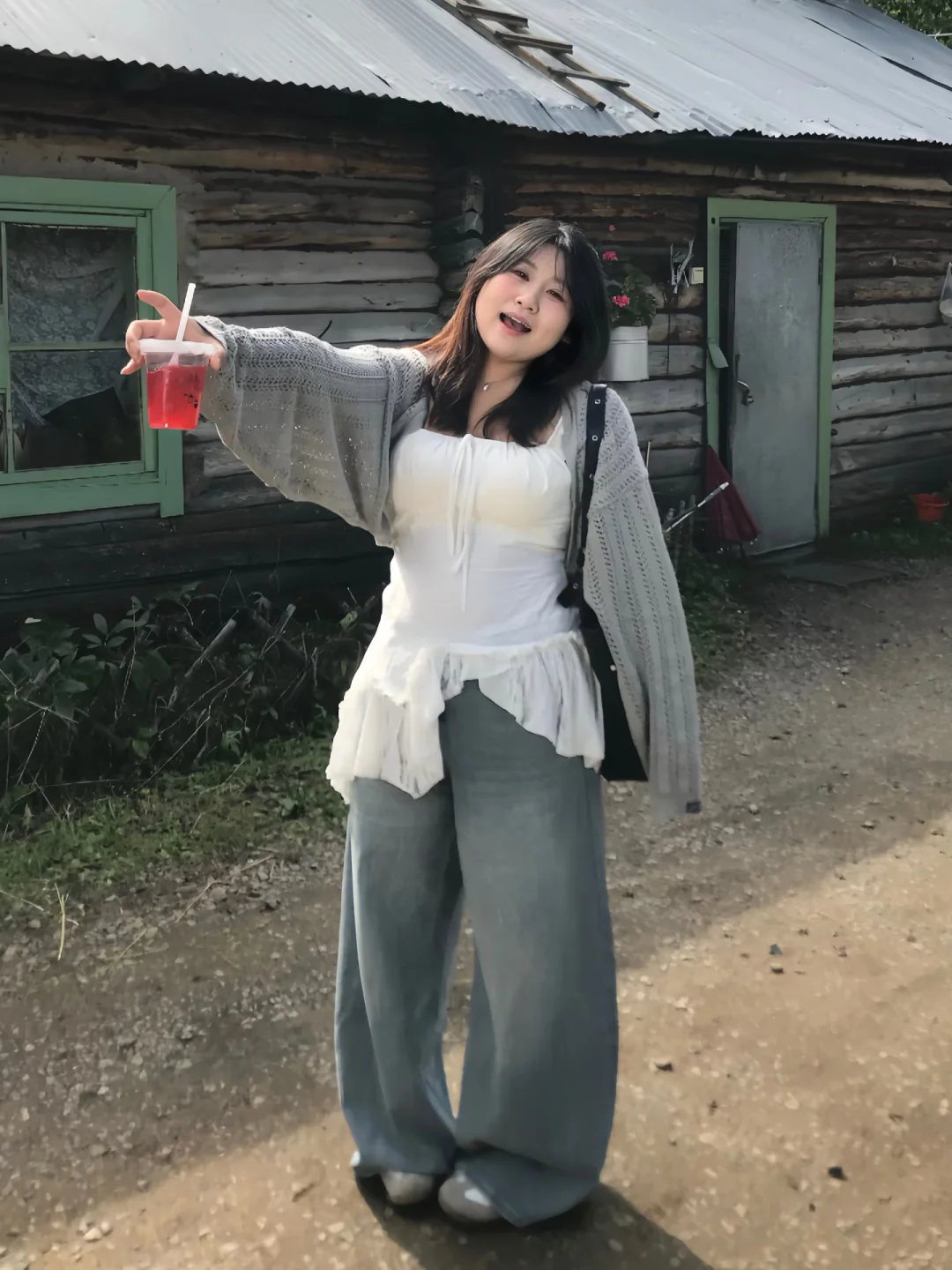 140斤微胖女孩初秋一周穿搭不重样