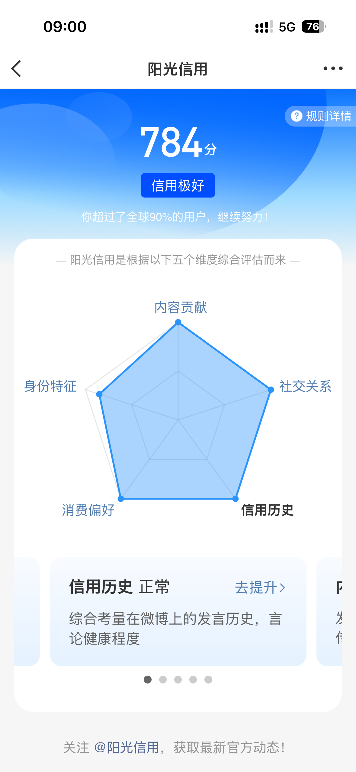 阳光信用  🍊阳光信用 🍊ygxy 极好  784  欢迎宝子们和我快乐互动
