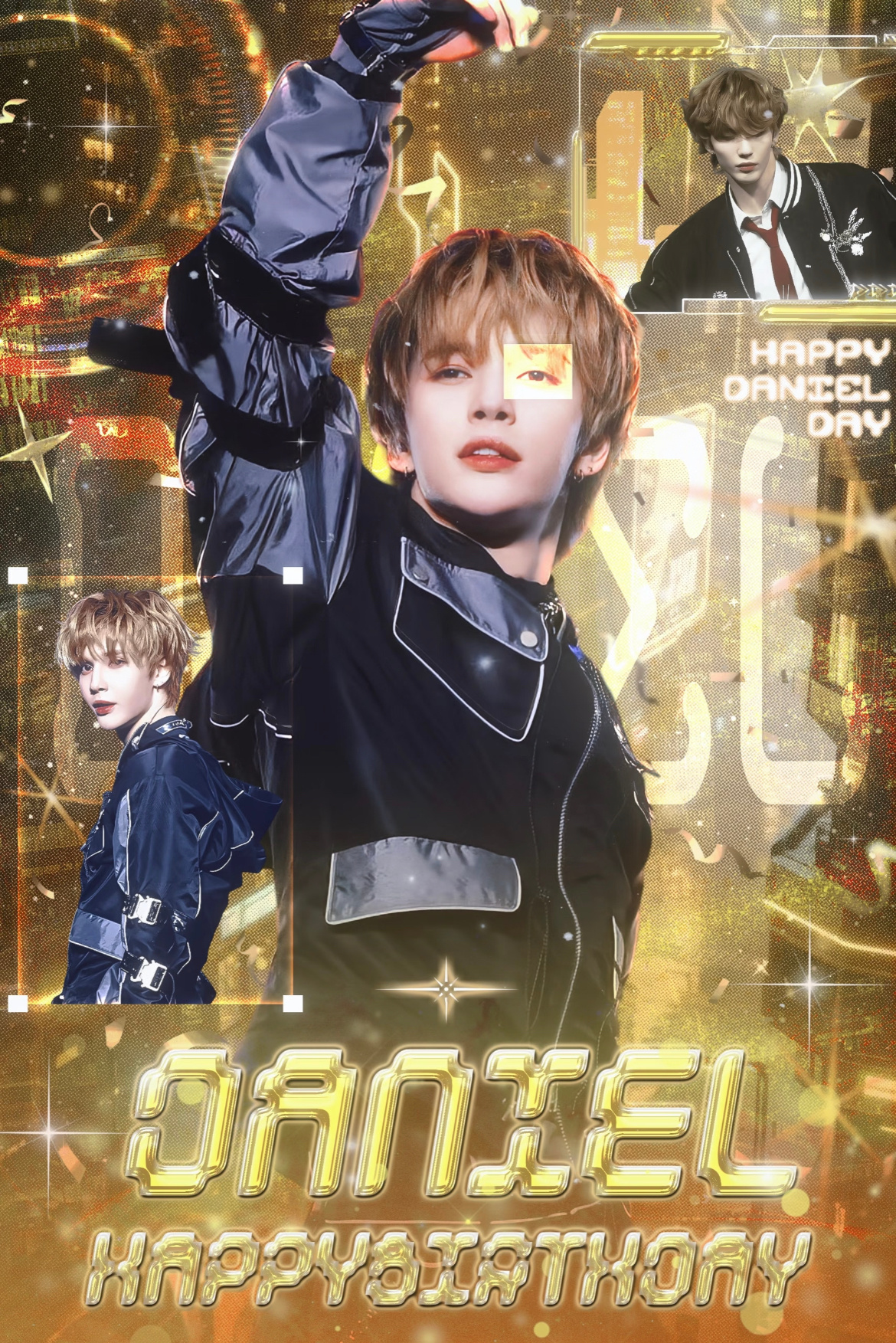 Daniel东京涩谷中心广场大屏生日应援✨东京演出顺利，生日快乐🎊 ​​​