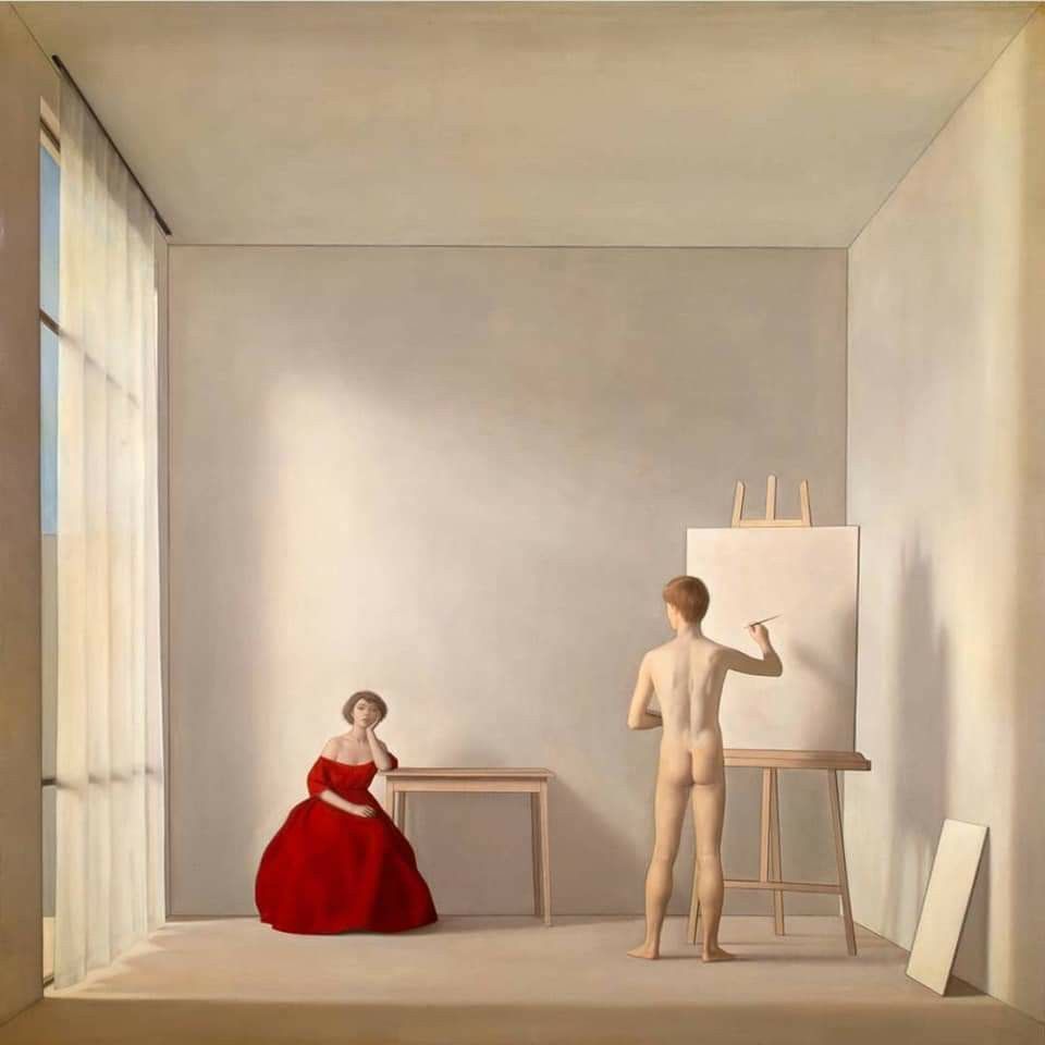 Antonio Bueno（1918-1984）西班牙裔意大利画家 Painte